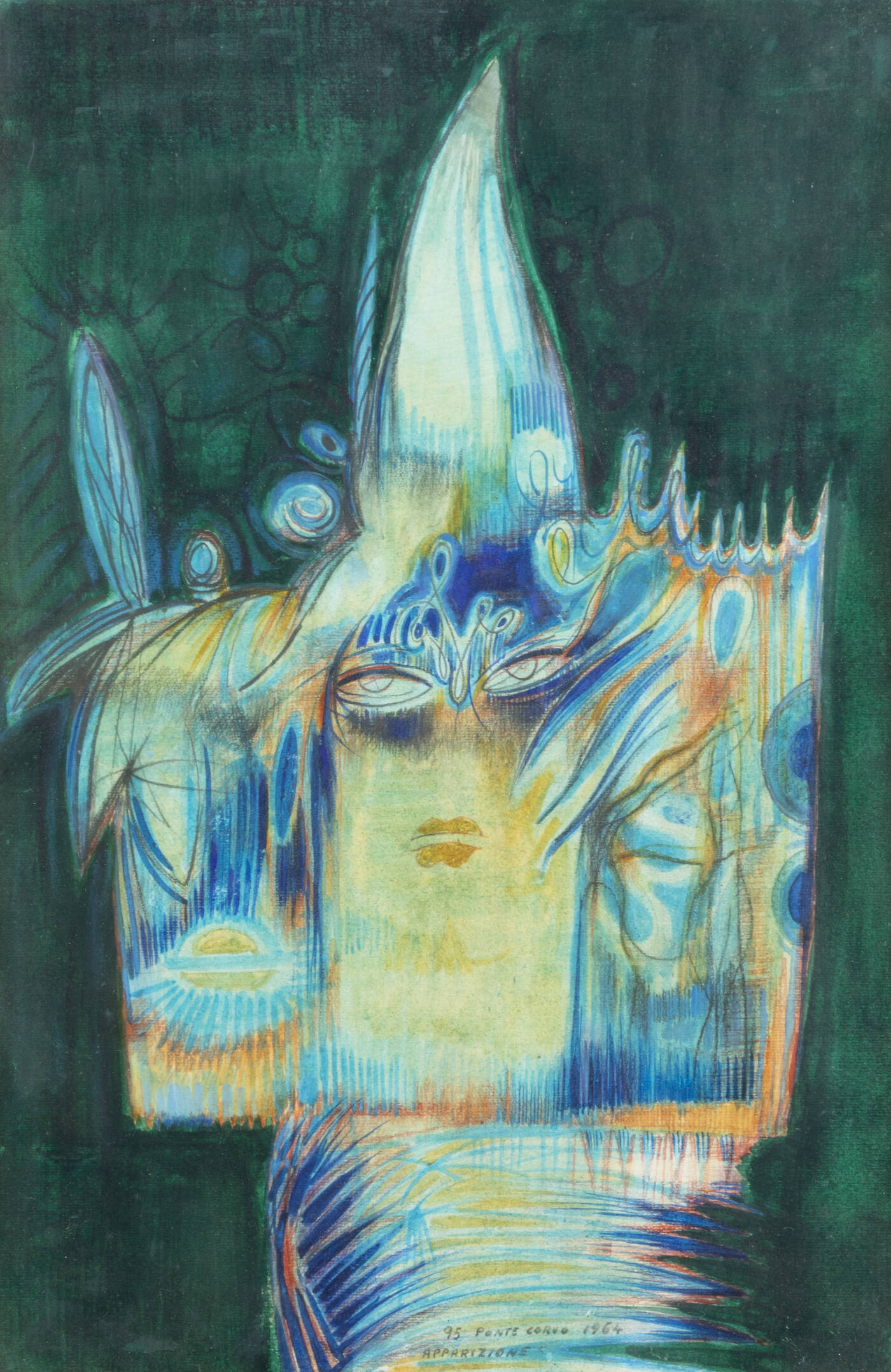 PONTE CORVO (Raffaele Pontecorvo) - 'Apparizione' 1964