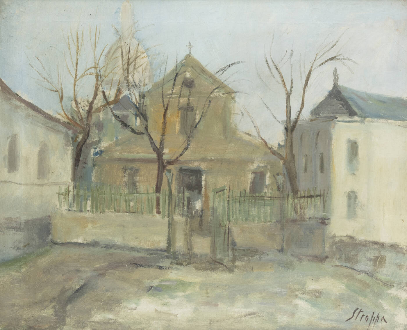 LEONARDO STROPPA - 'L'église St. Pierre de Montmartre'