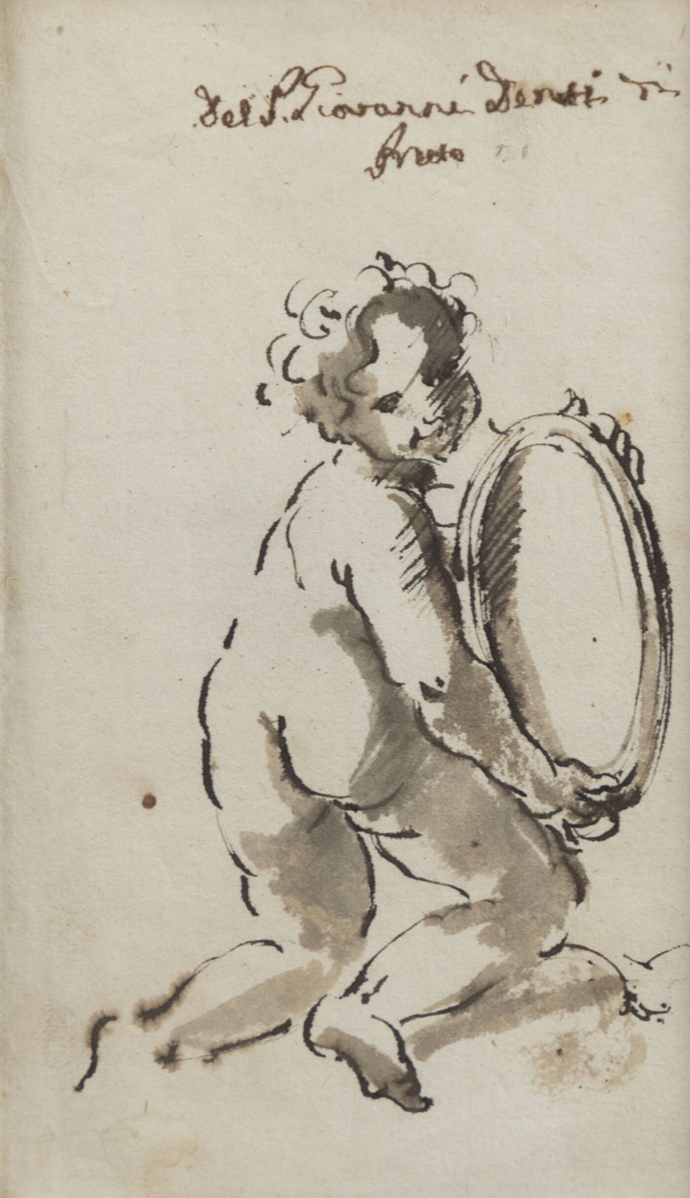 PITTORE ANONIMO - 'Putto' 