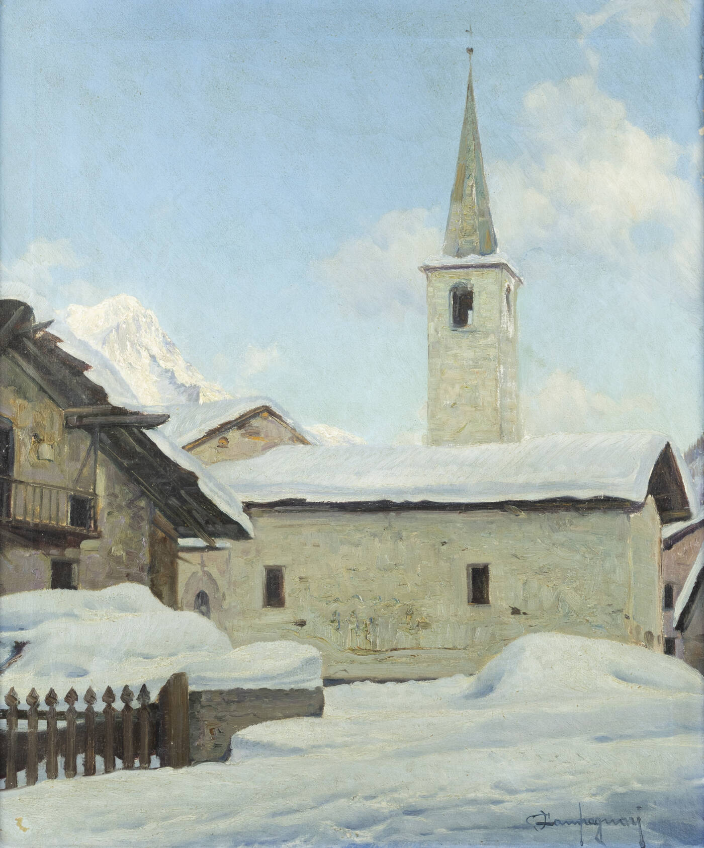 OTTORINO CAMPAGNARI - 'Neve'