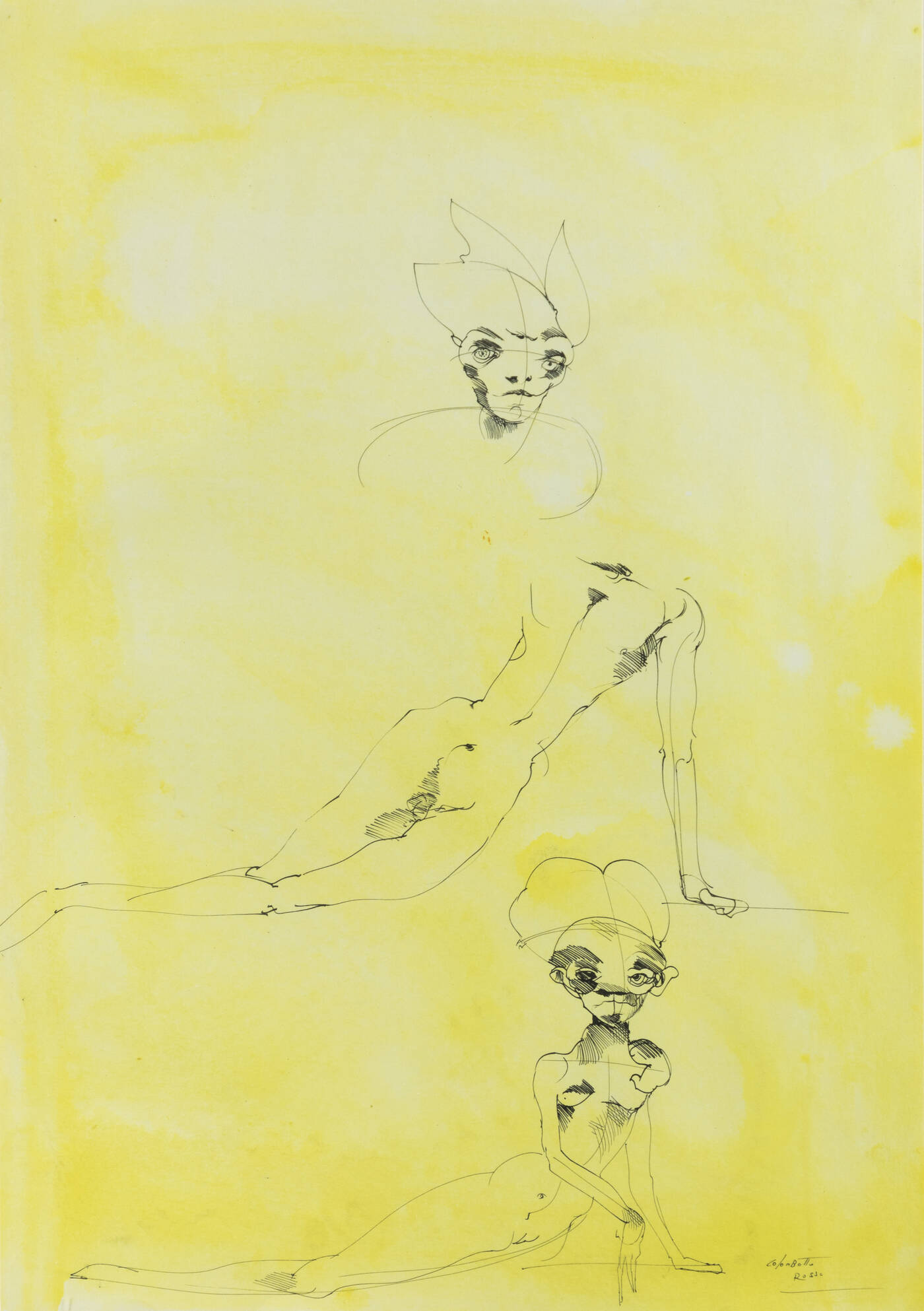 ENRICO COLOMBOTTO ROSSO - 'Figure'