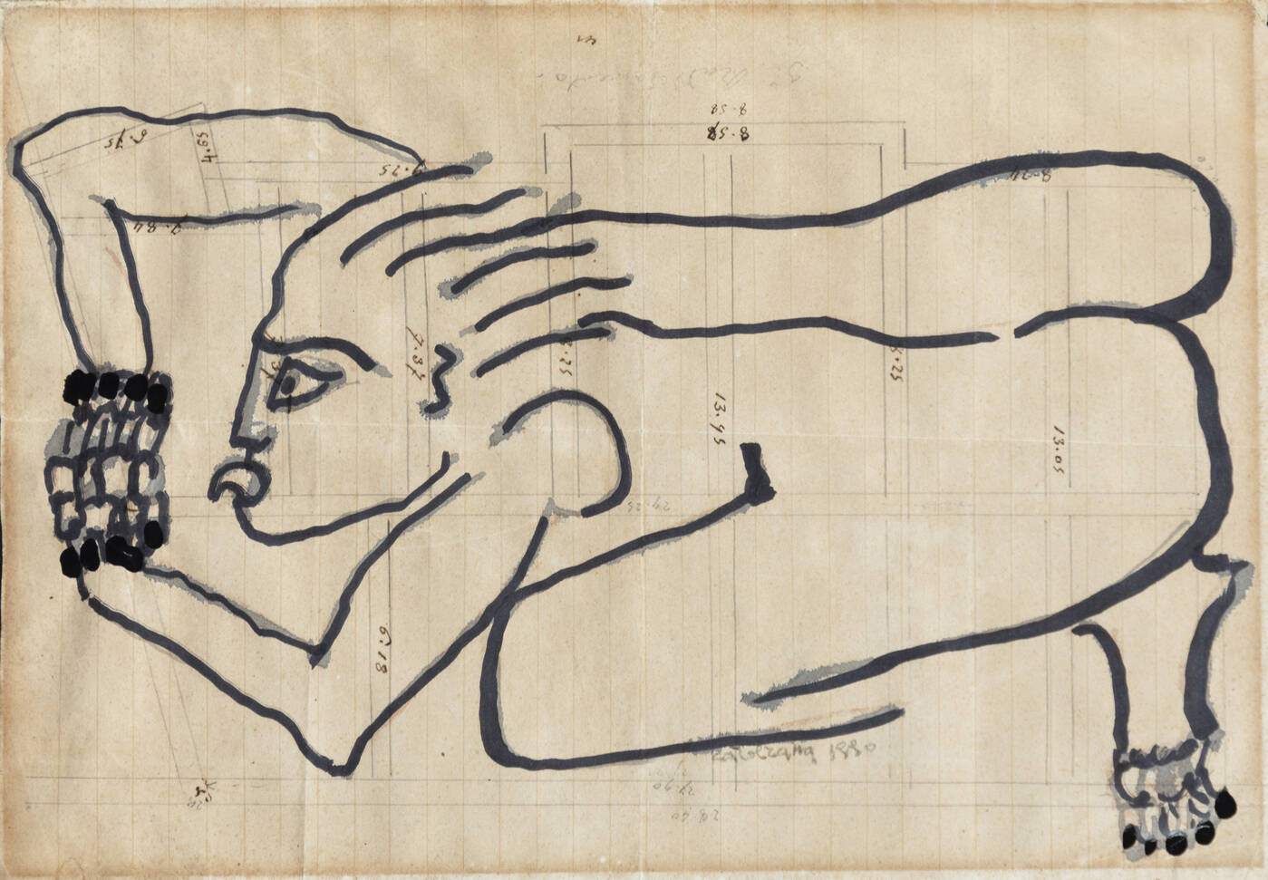 CAROL RAMA - 'Senza titolo' 1990