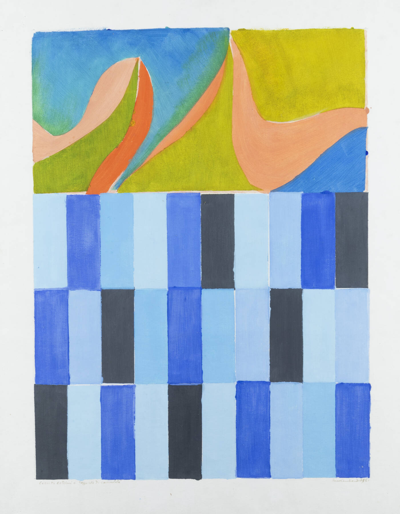 PIERO RAMBAUDI - 'Eventi esterni e rapporti di casualità' 1981