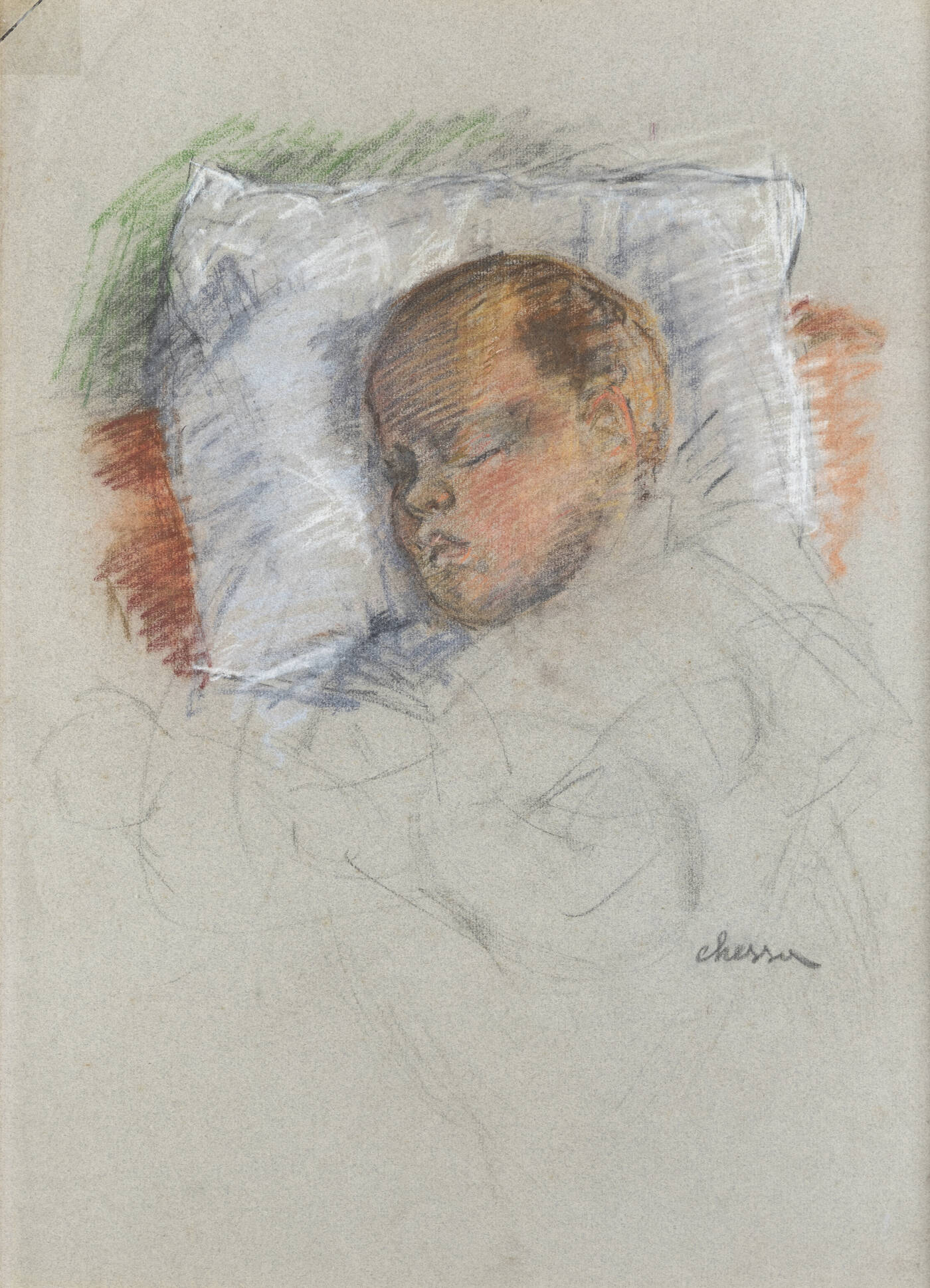 GIGI CHESSA - 'Ore serene (bambino dormiente)' 