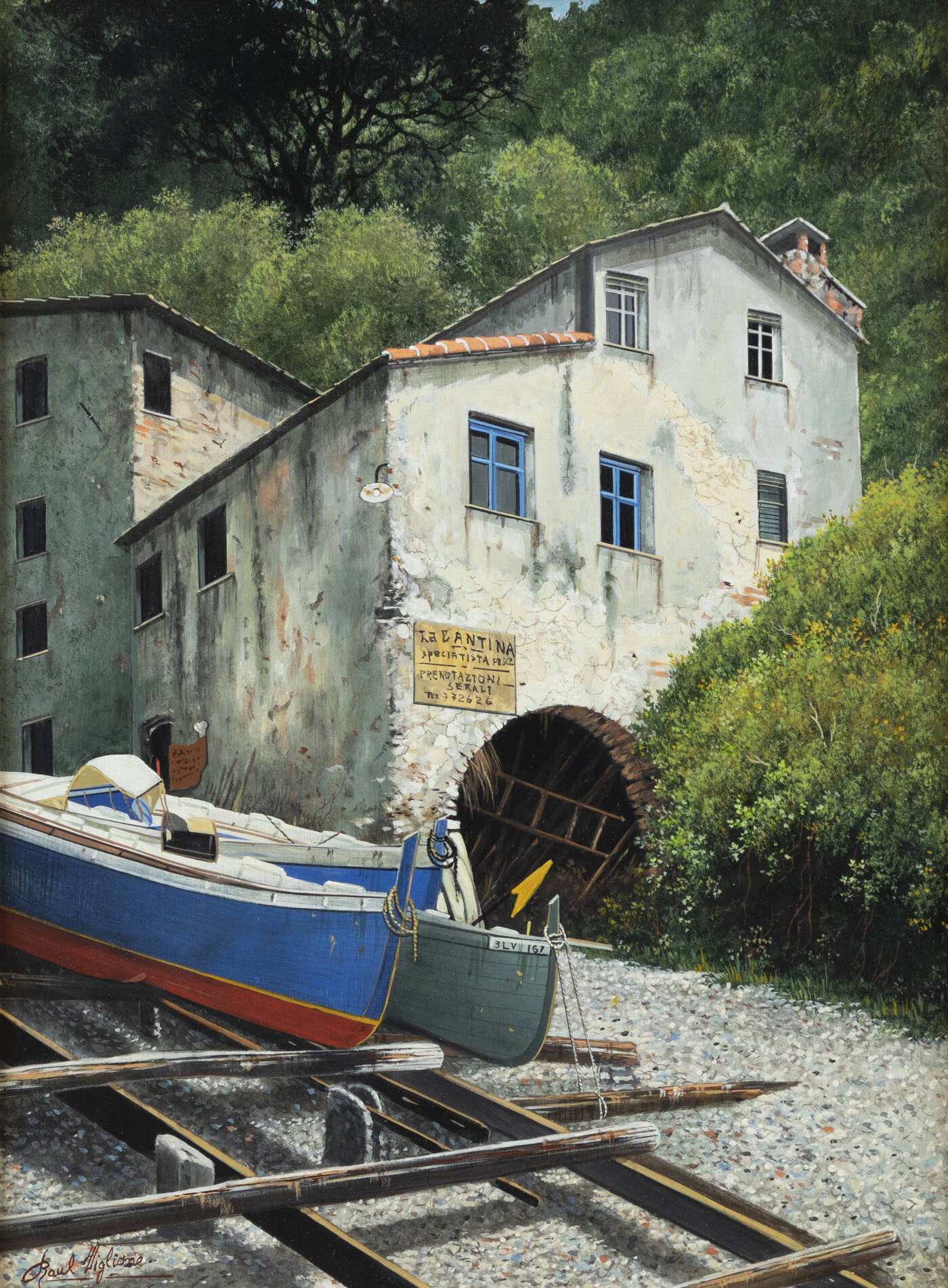 RAOUL VIGLIONE - 'San Fruttuoso' (Portofino) 2003