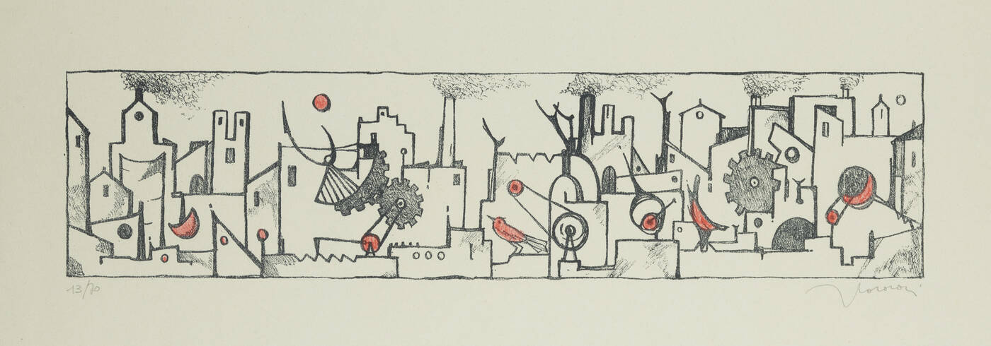 FRANCESCO CASORATI - 'Senza titolo'