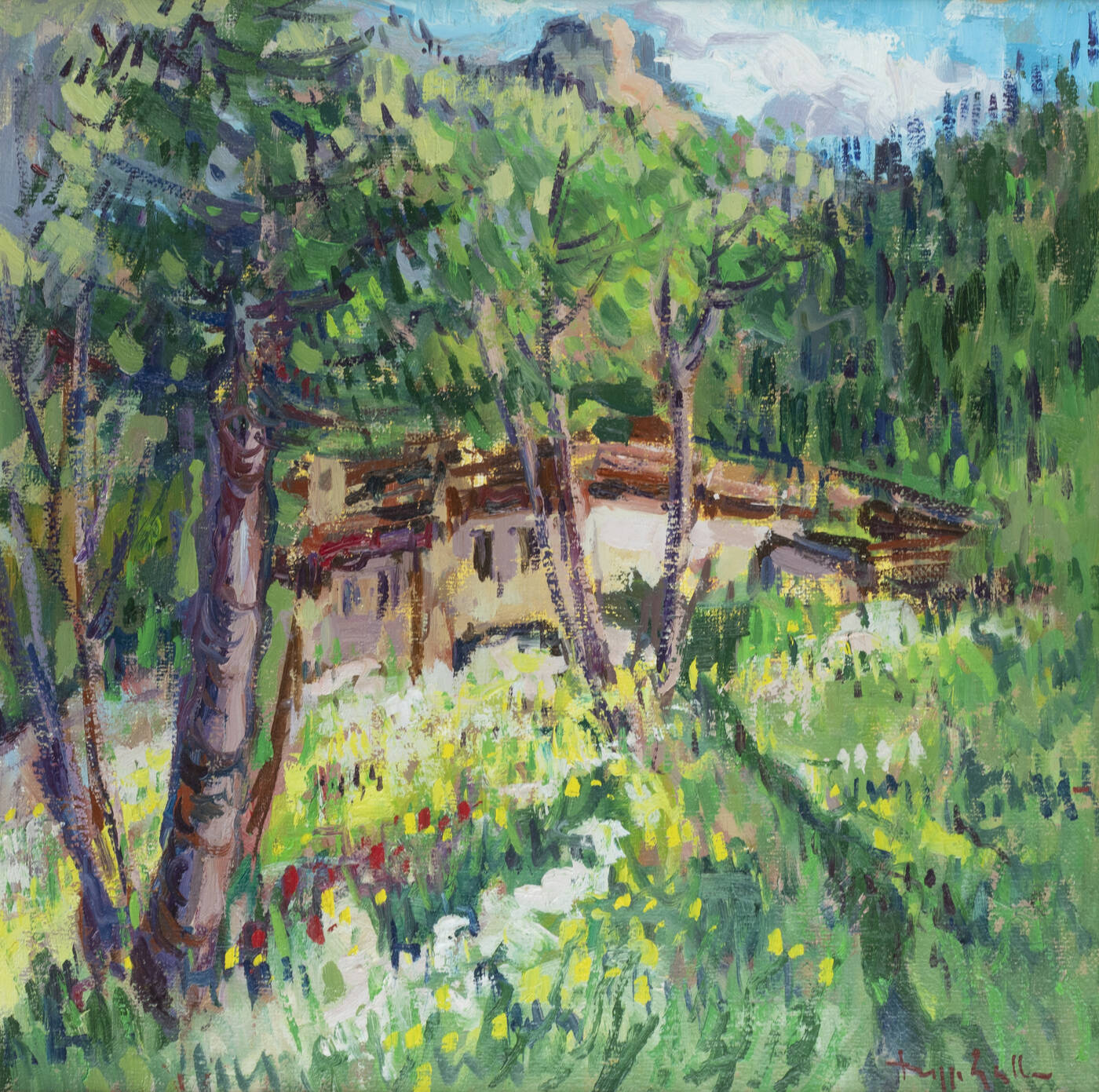 BEPPE GALLO - 'Primavera al Col de Joux' 2000