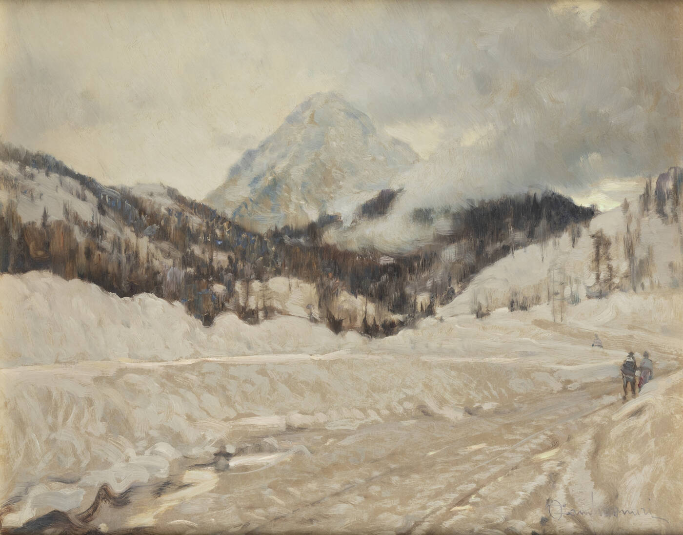 OTTORINO CAMPAGNARI - 'Clavières' 