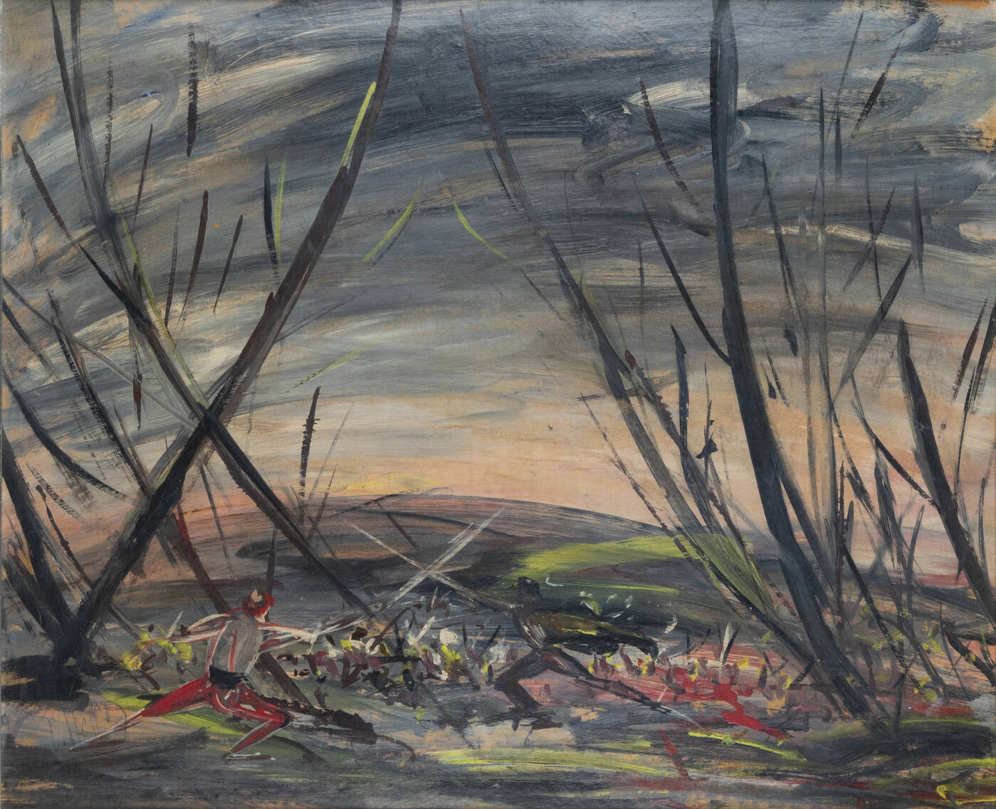 LUIGI SPAZZAPAN - 'Battaglia terrestre' 