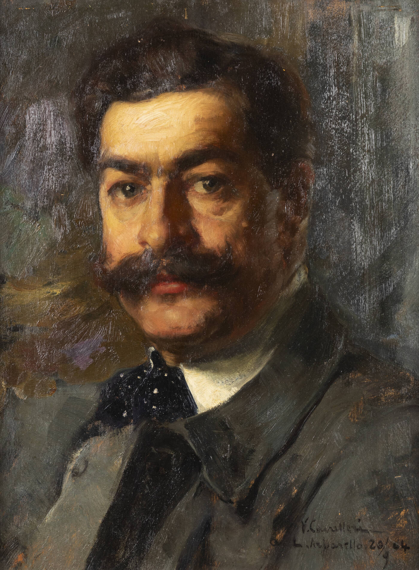VITTORIO CAVALLERI - 'Ritratto' 20/9/1904