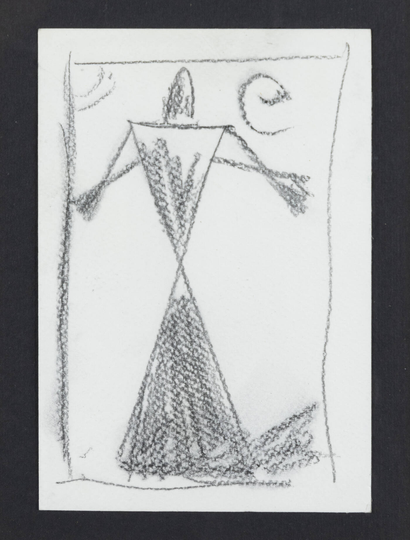 OSVALDO LICINI - 'Figura' 1956