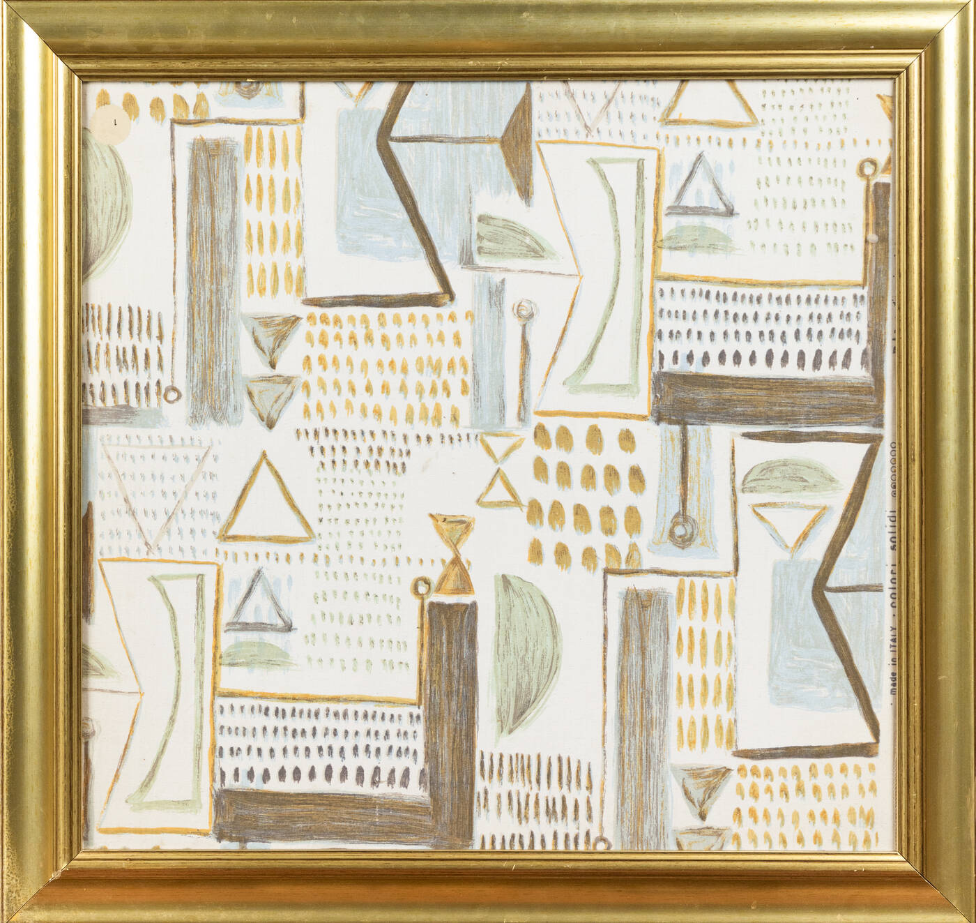 SALVATORE FIUME - 'Composizione'1957