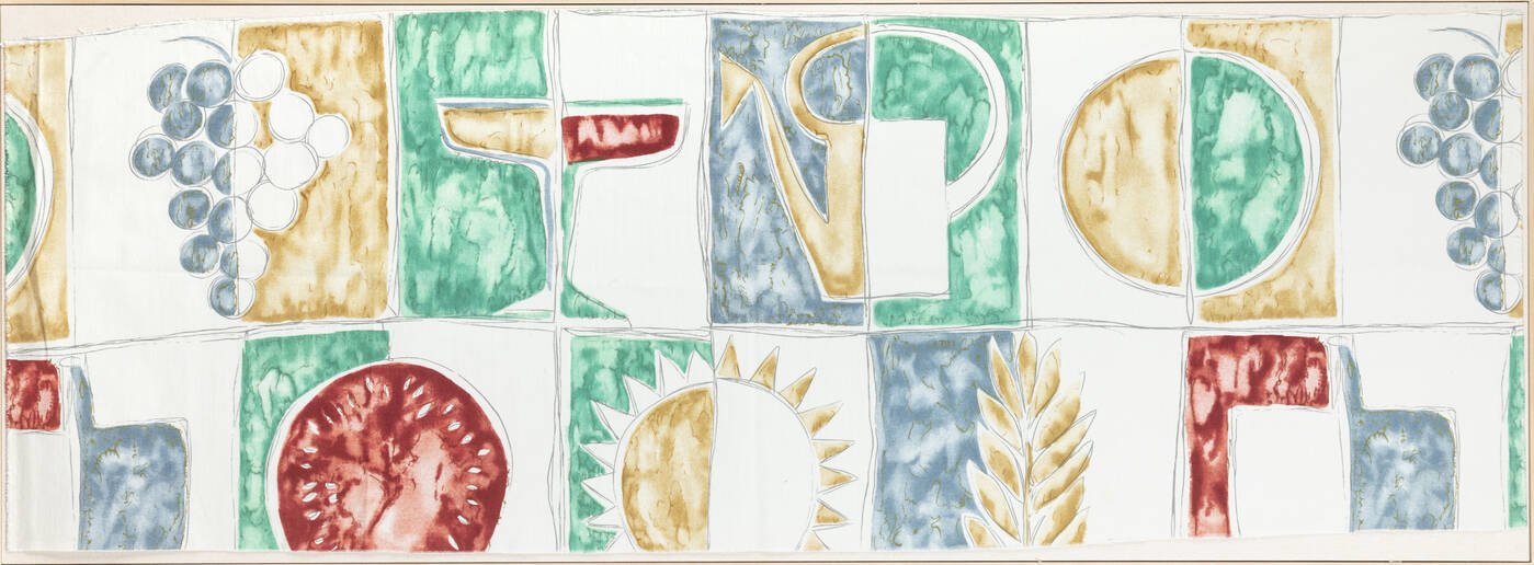 GIO PONTI - 'Estate' 1957