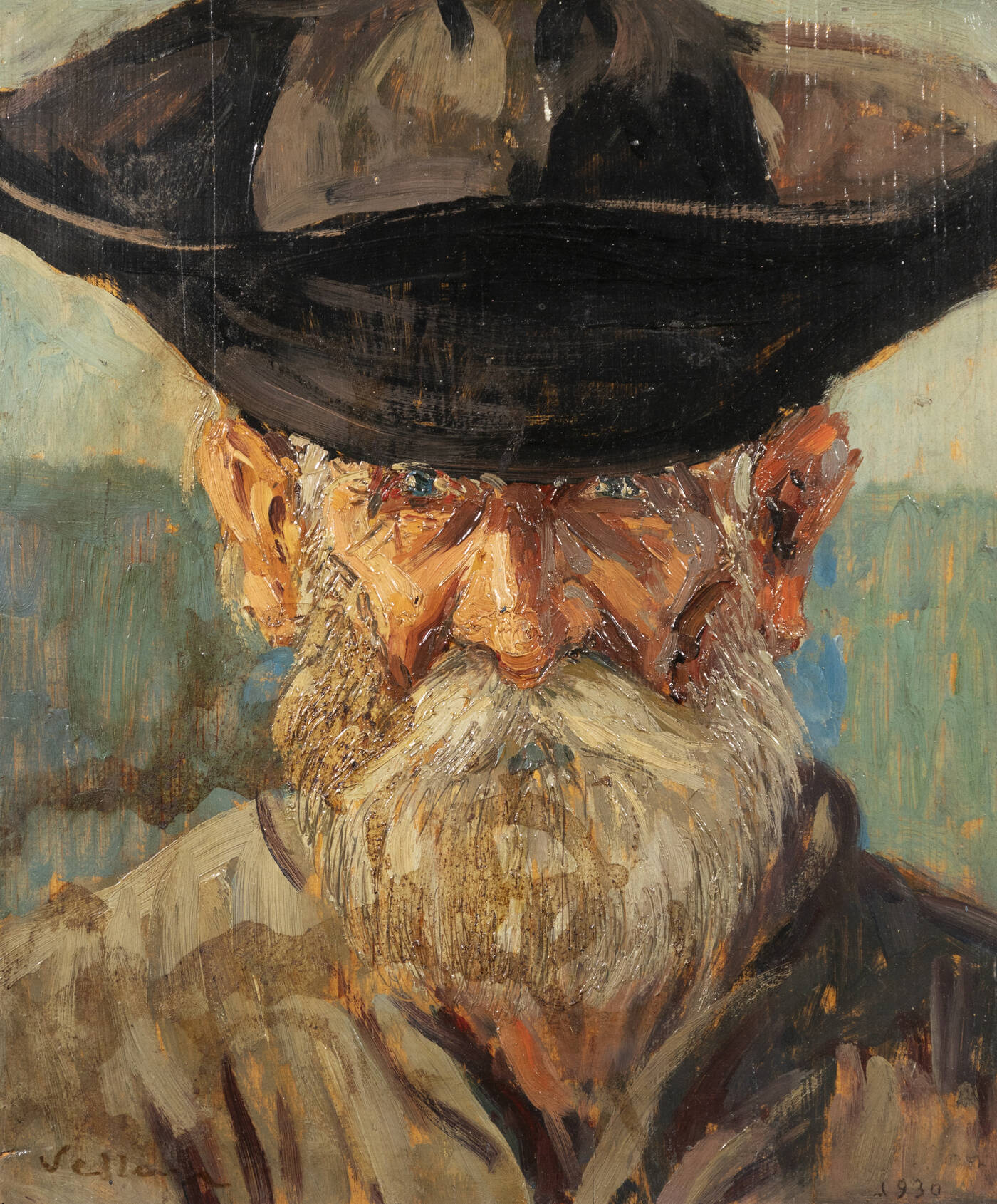 FELICE VELLAN - 'Vecchio Lupo di Mare dell'isola d'Elba' 1930