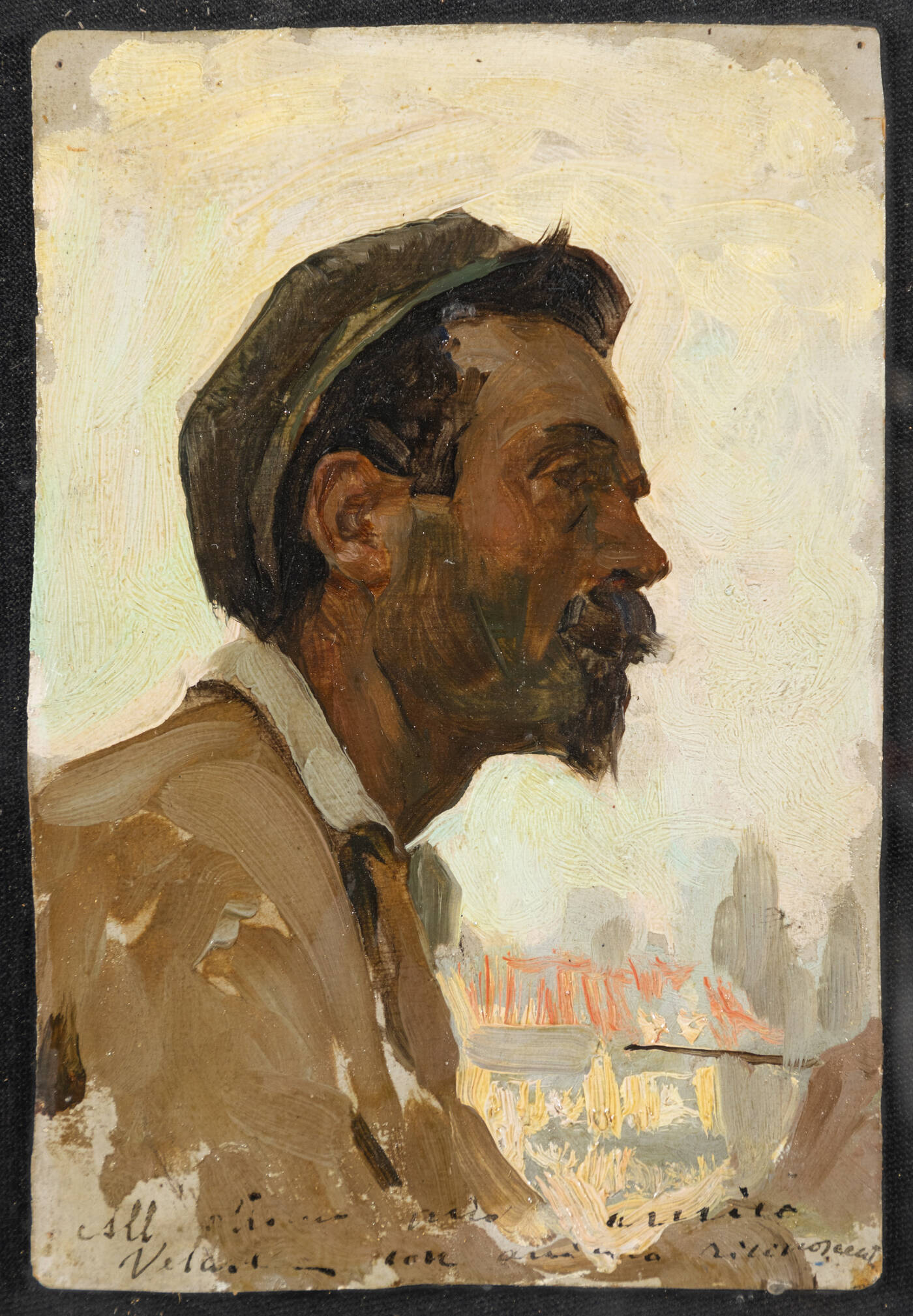 GIOVANNI GUARLOTTI - 'Autoritratto' ante 1925