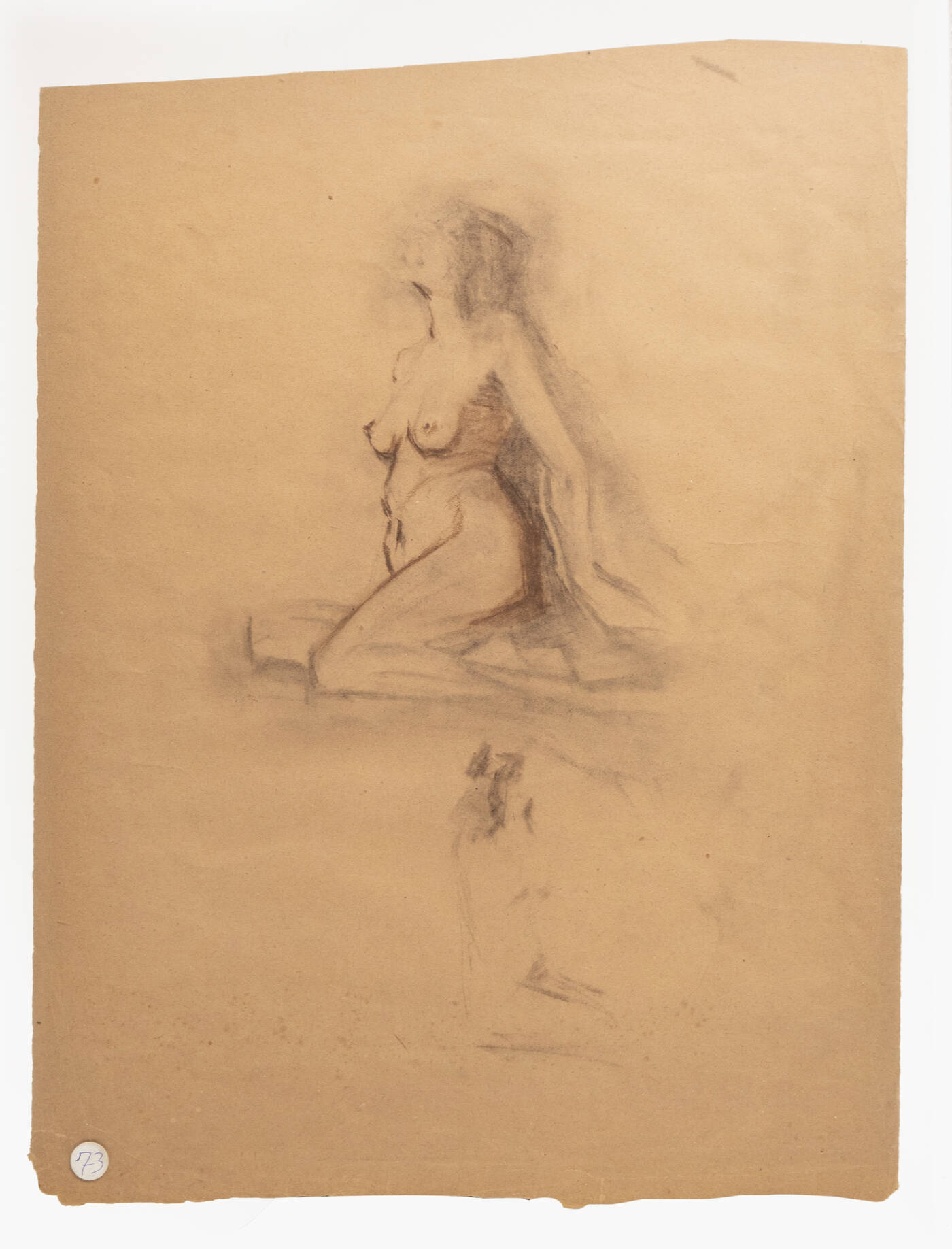 FELICE VELLAN - 'Nuda seduta'