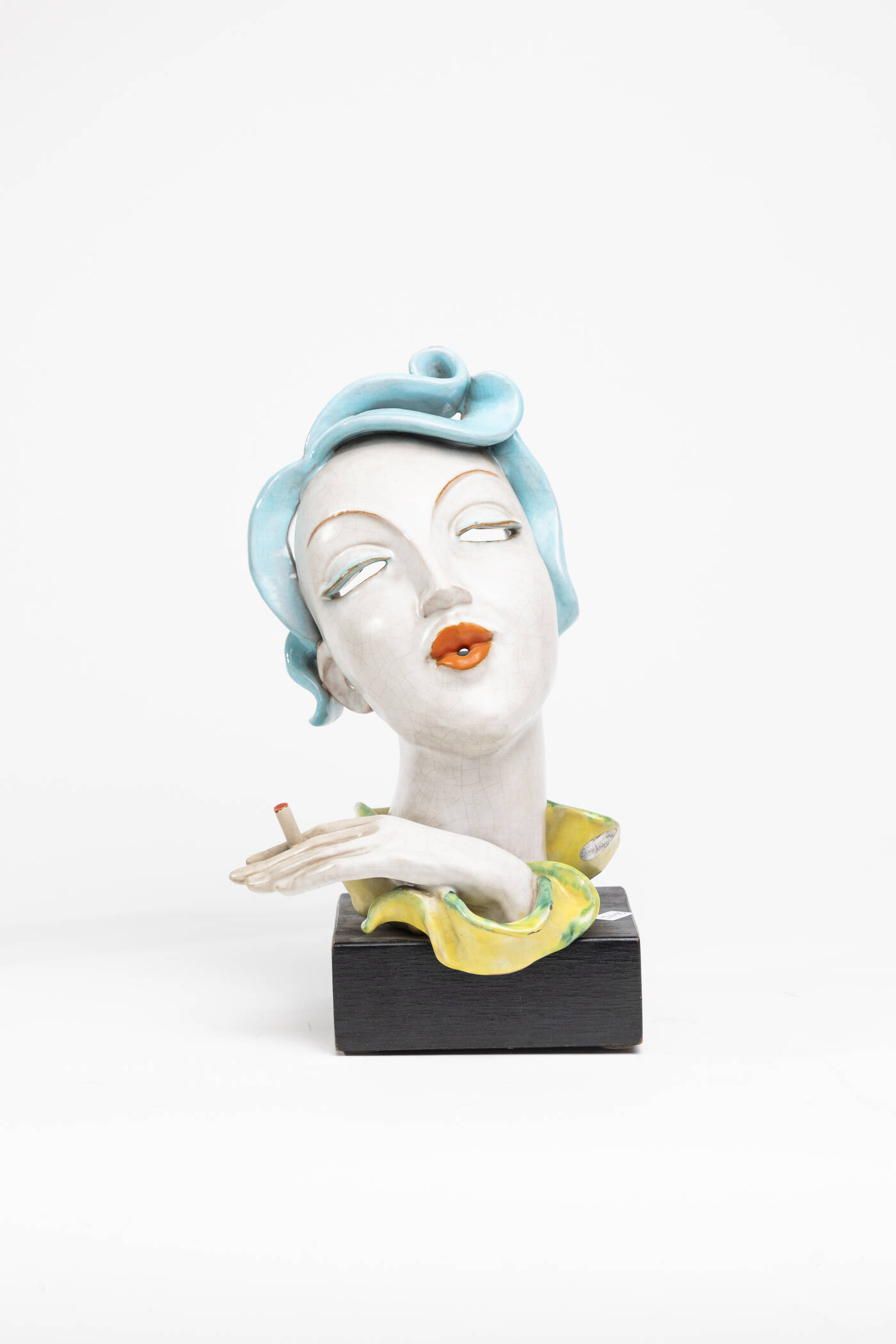 MANIFATTURA GOLDSCHEIDER, AUSTRIA - 'Tallulah Bankhead' anni '30