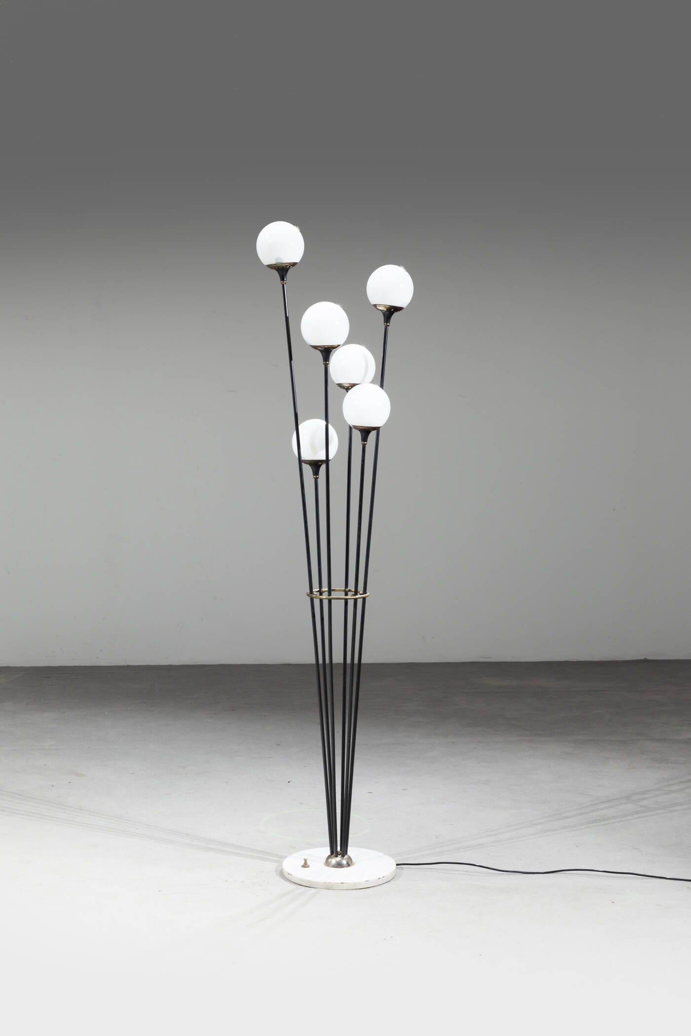 STILNOVO - Lampada da terra mod. Alberello a sei luci