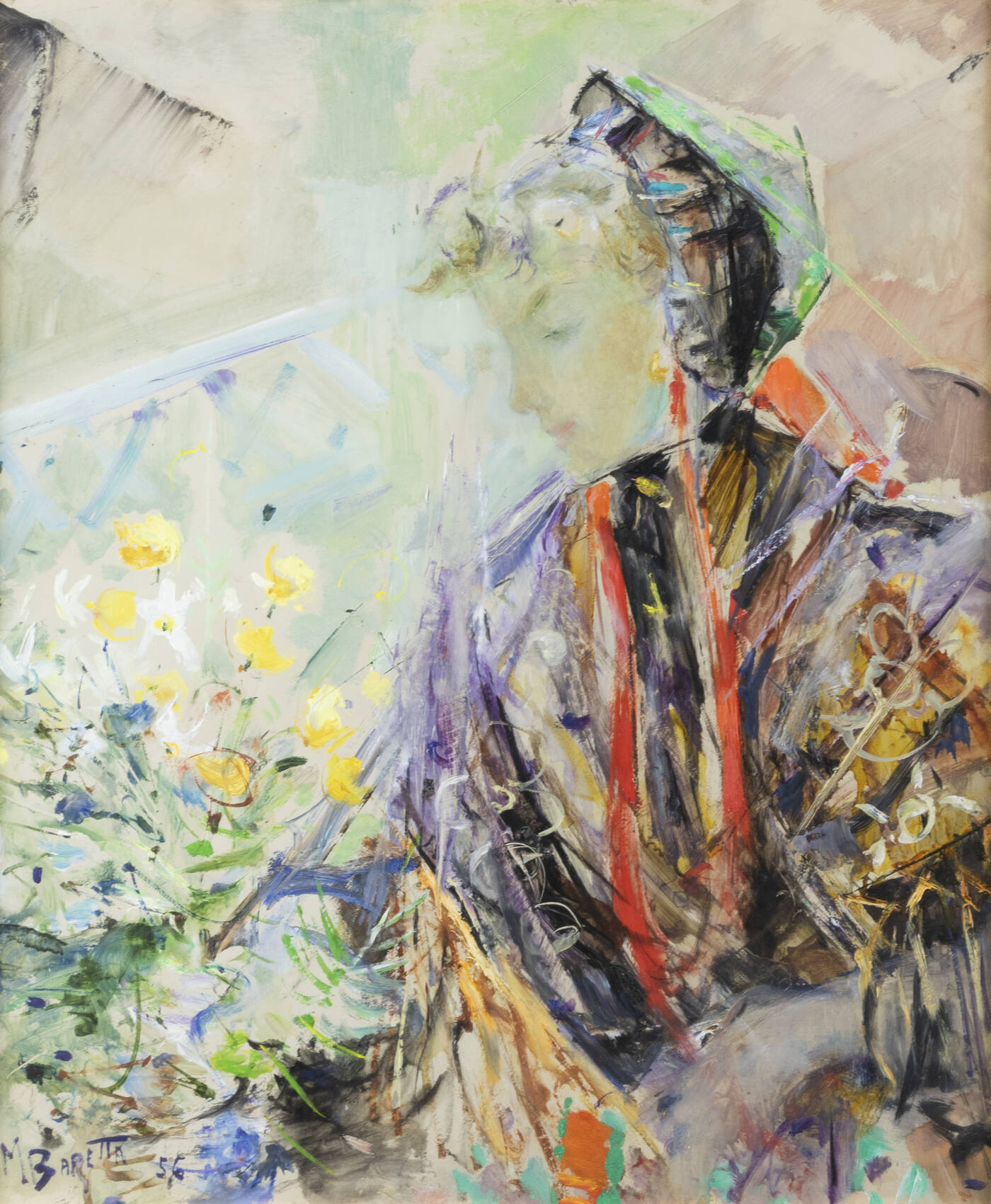 MICHELE BARETTA - 'Donna in costume' 1956