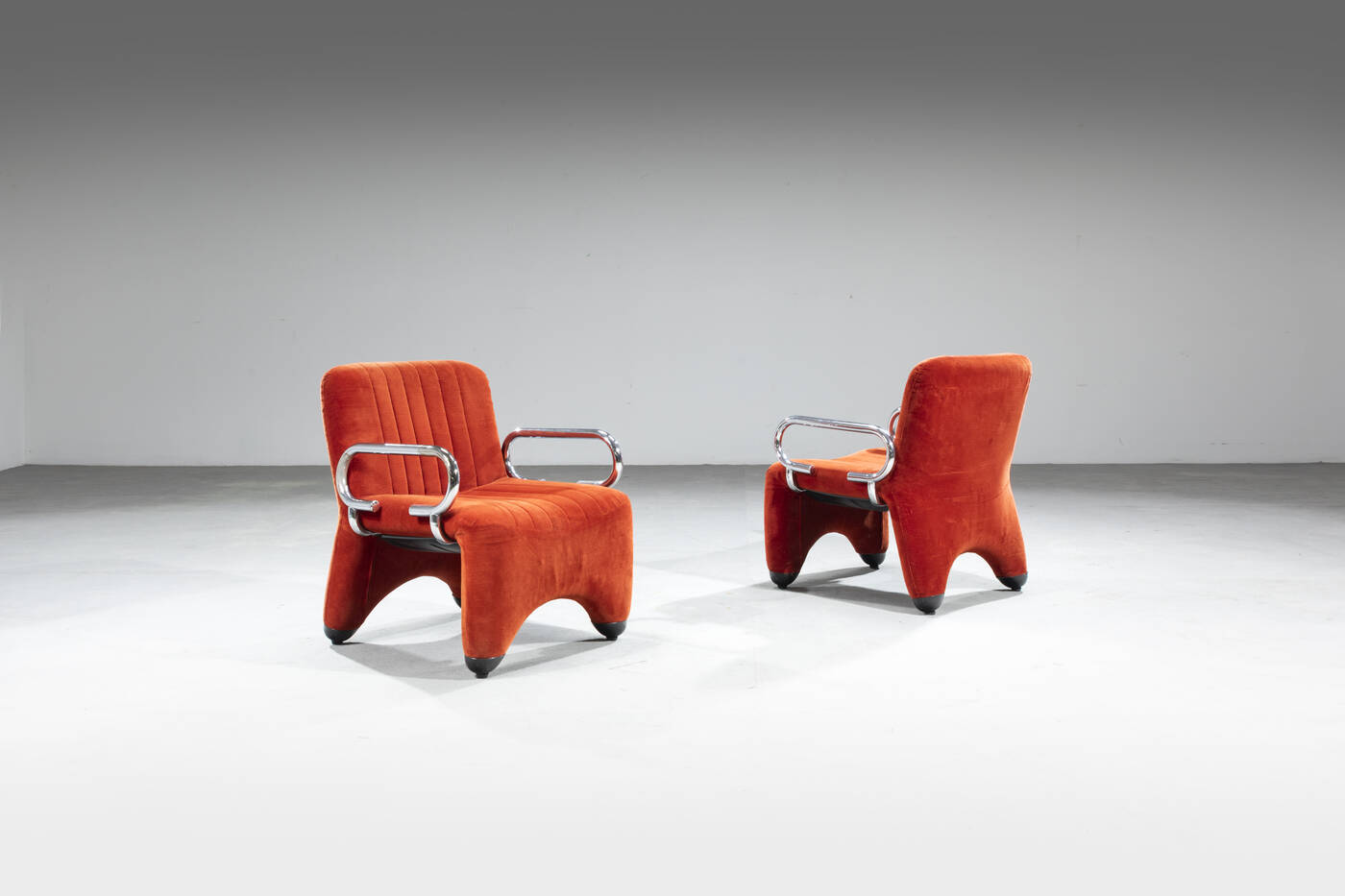 PRODUZIONE ITALIANA - Coppia di poltrone 