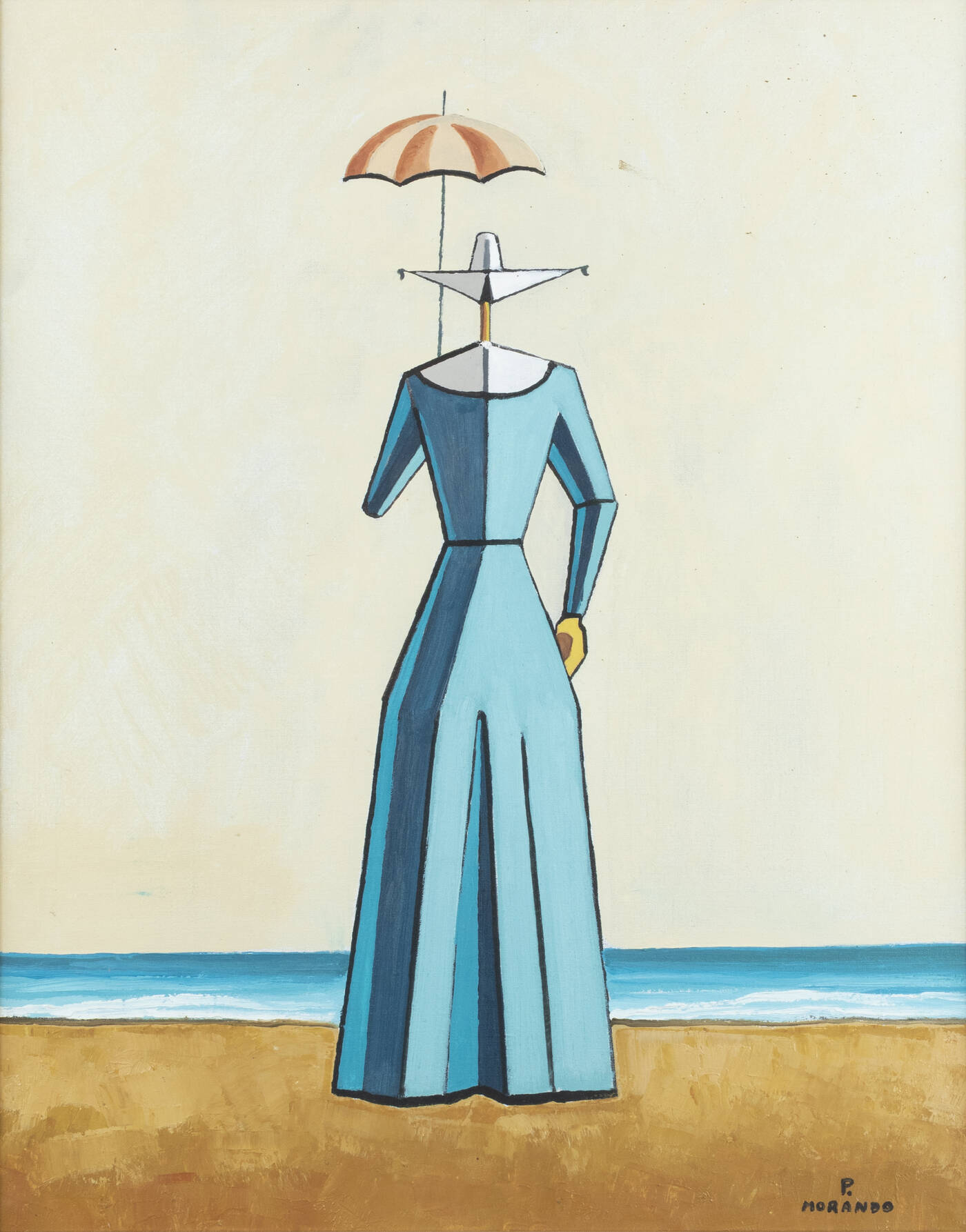 PIETRO MORANDO - 'Suorina al mare' 1962