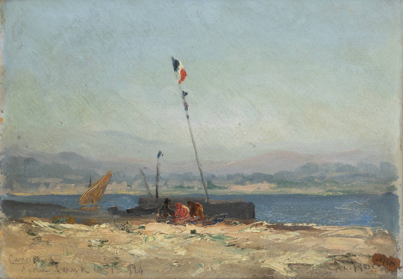 LEONARDO RODA - 'Dall'Isola Leryn, Cannes' 18/12/1924