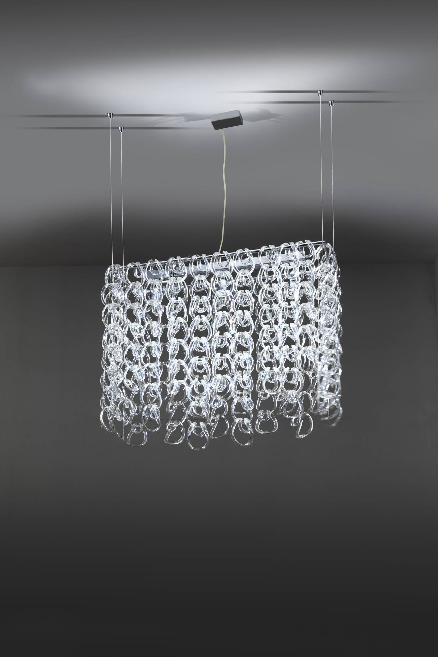 ANGELO MANGIAROTTI - Lampada a sospensione mod. Giogali