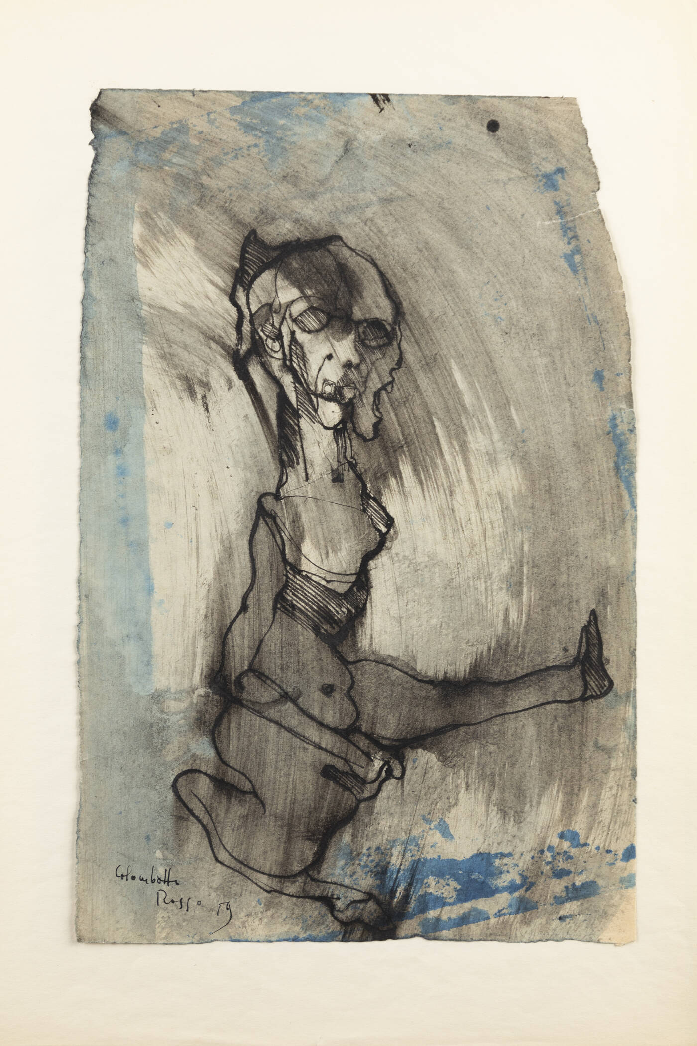 ENRICO COLOMBOTTO ROSSO - 'Senza titolo' 1959