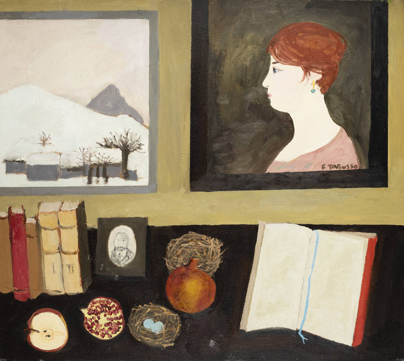 FRANCESCO TABUSSO - 'Natura morta con Musinè' 2006 circa