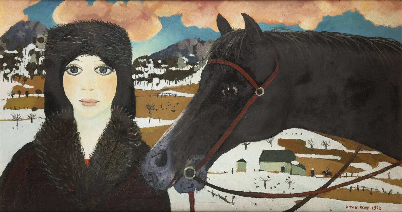 FRANCESCO TABUSSO - 'Amazzone' 1972