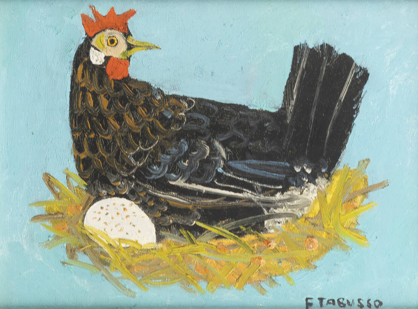 FRANCESCO TABUSSO - 'La cova o Chioccia' 1968