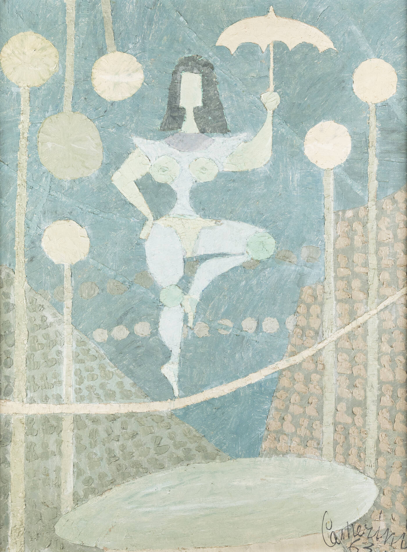 LAMBERTO CAMERINI - 'Equilibrista' 1963