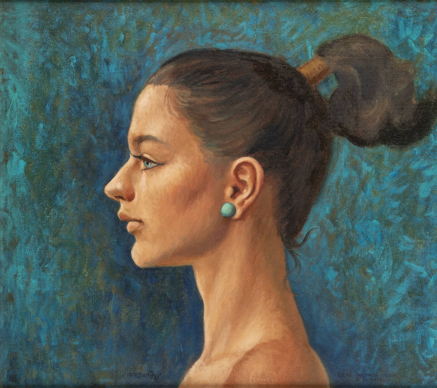 LORENZO ALESSANDRI - 'Secondo studio di Donatella (Ostorero 2)' 1983