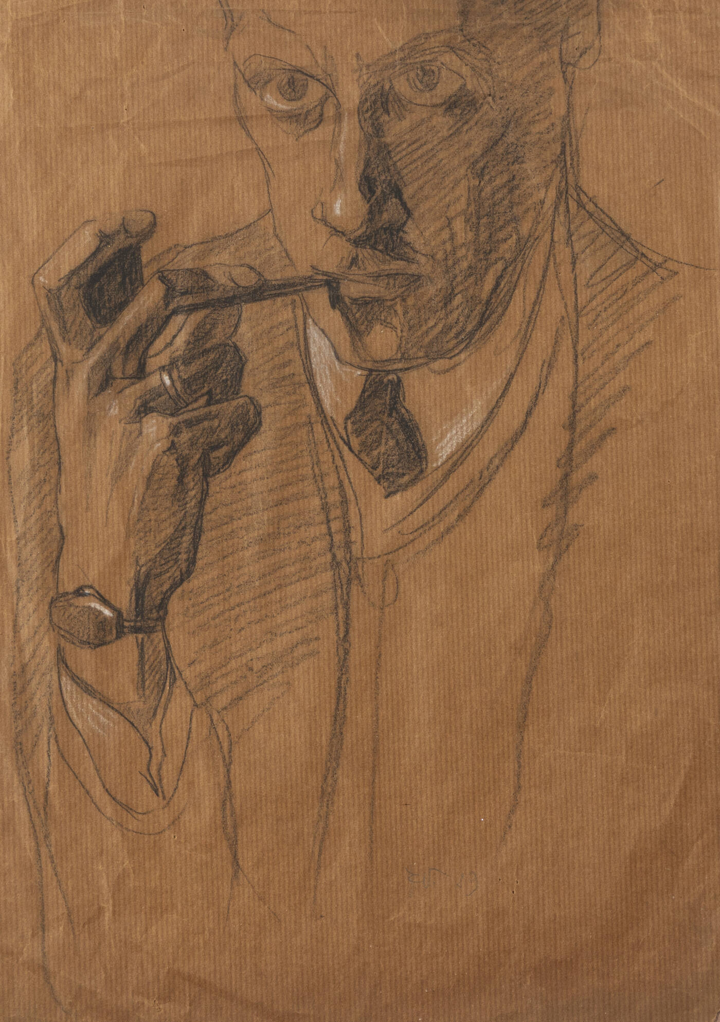 FELICE VELLAN - 'Ritratto maschile' 1923