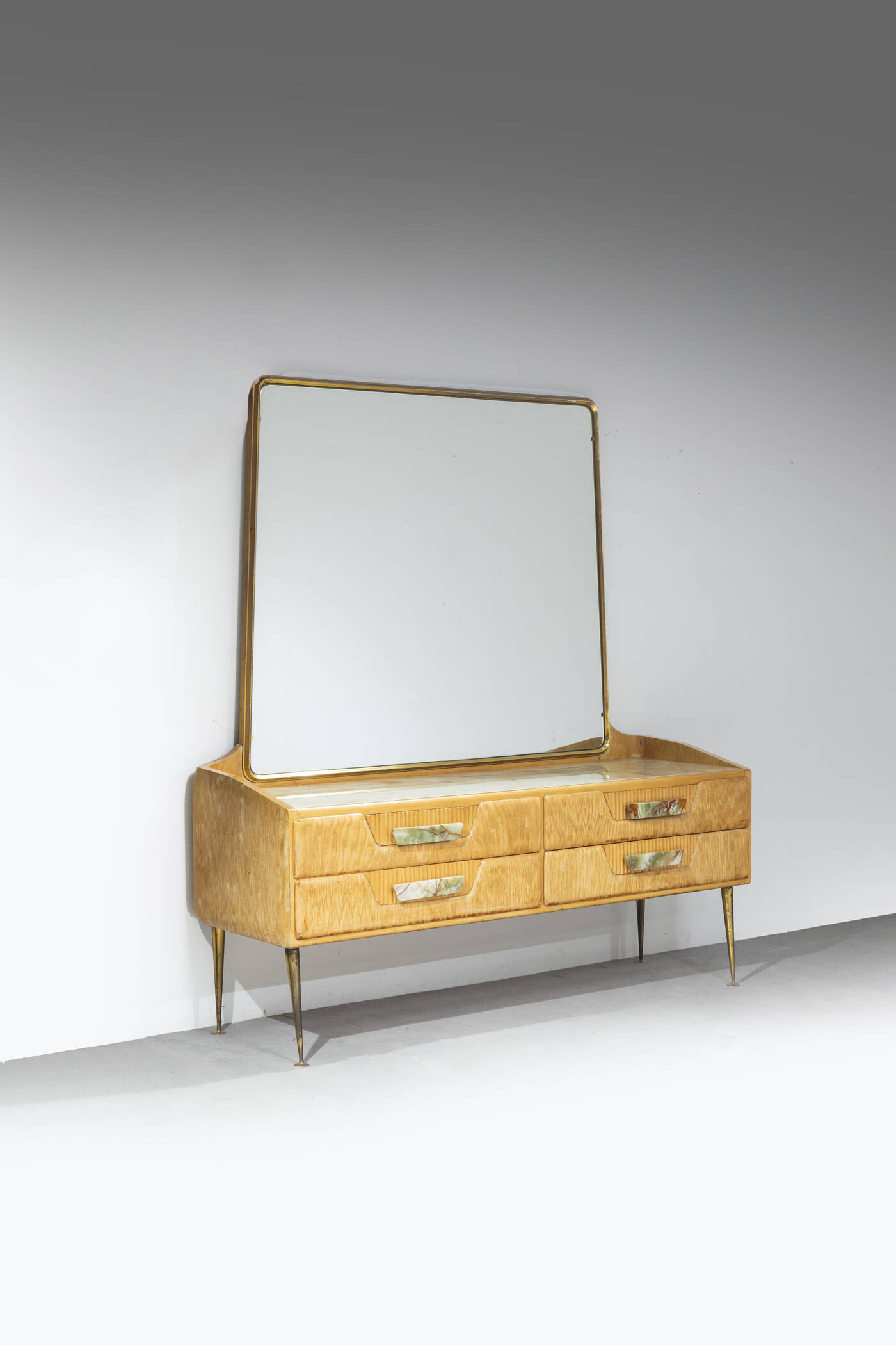 VITTORIO DASSI - Cassettiera con specchiera