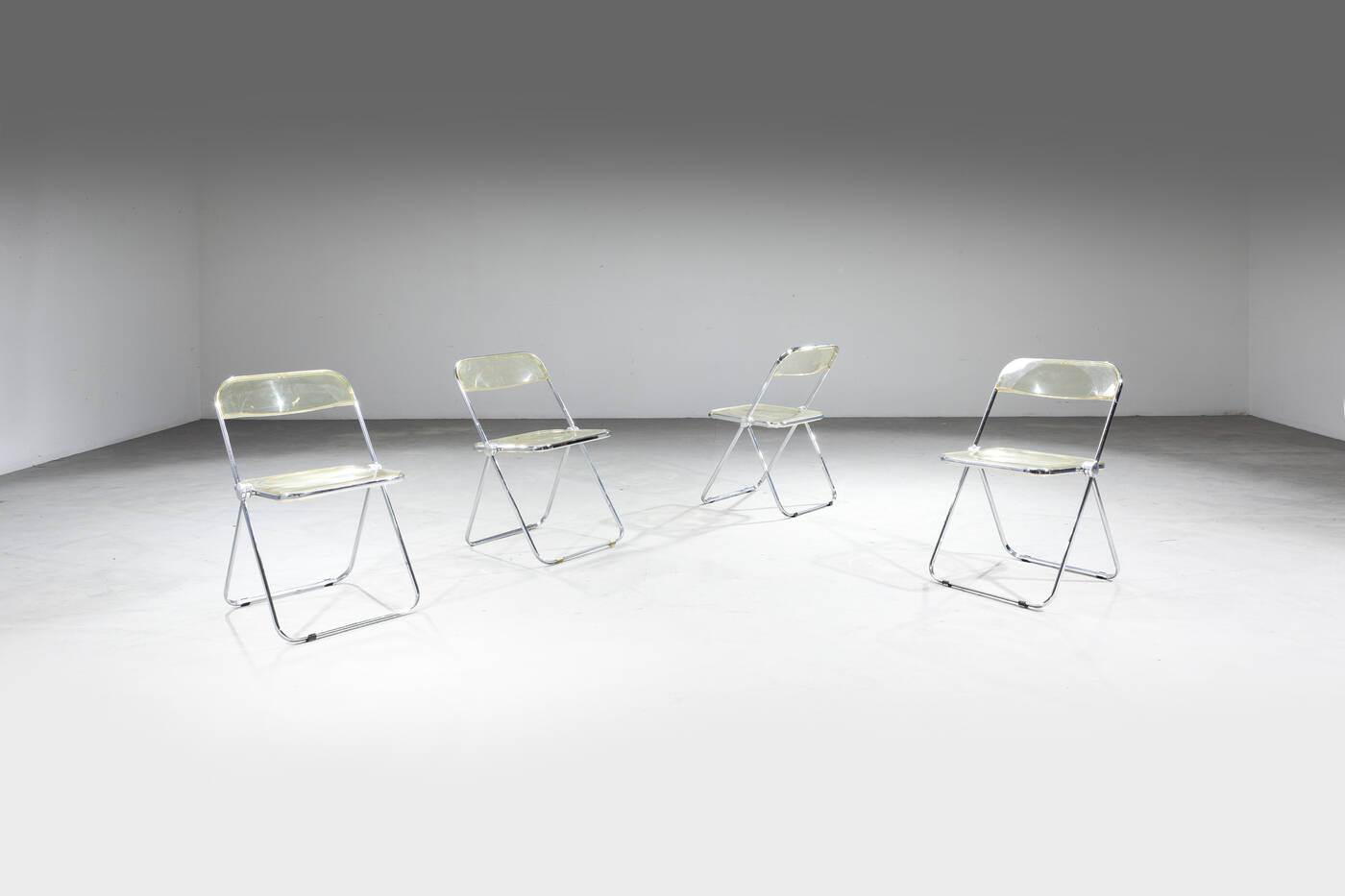 GIANCARLO PIRETTI - Quattro sedie pieghevoli mod. Plia
