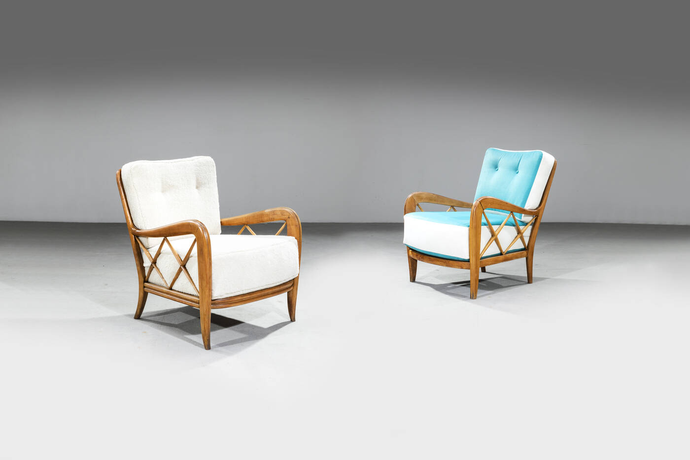 PAOLO BUFFA, nello stile di - Due poltrone