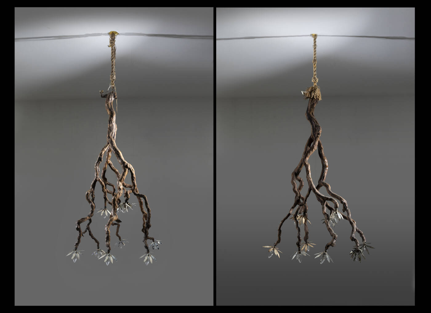 PRODUZIONE ITALIANA - Coppia di lampadari