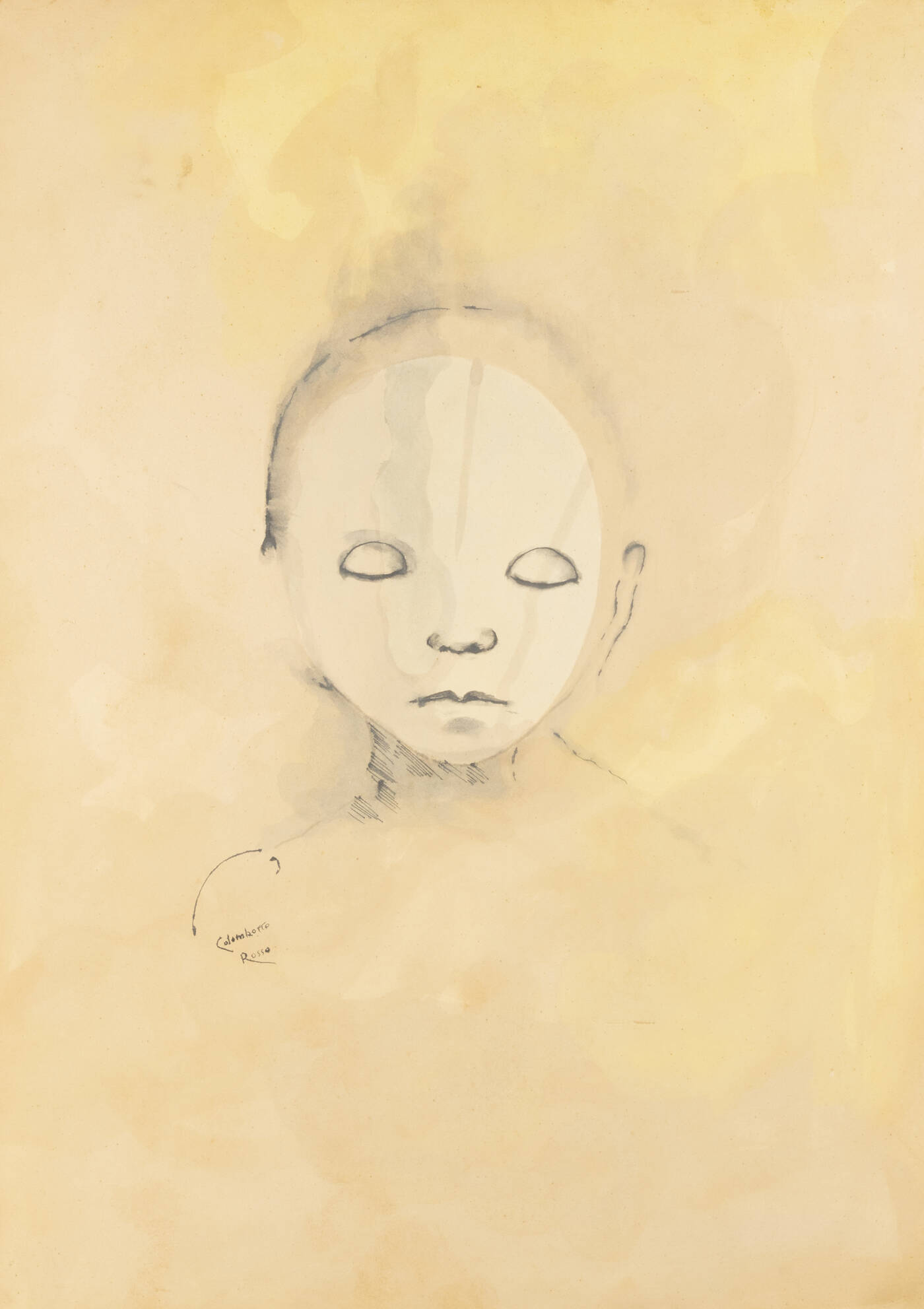 ENRICO COLOMBOTTO ROSSO - 'Volto'