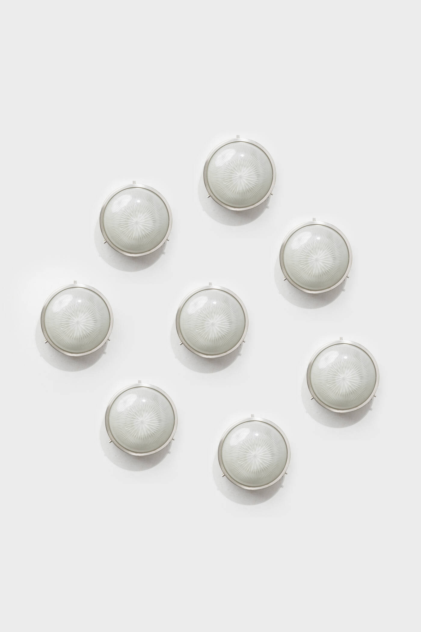 SERGIO MAZZA - Set di otto appliques mod. Sigma