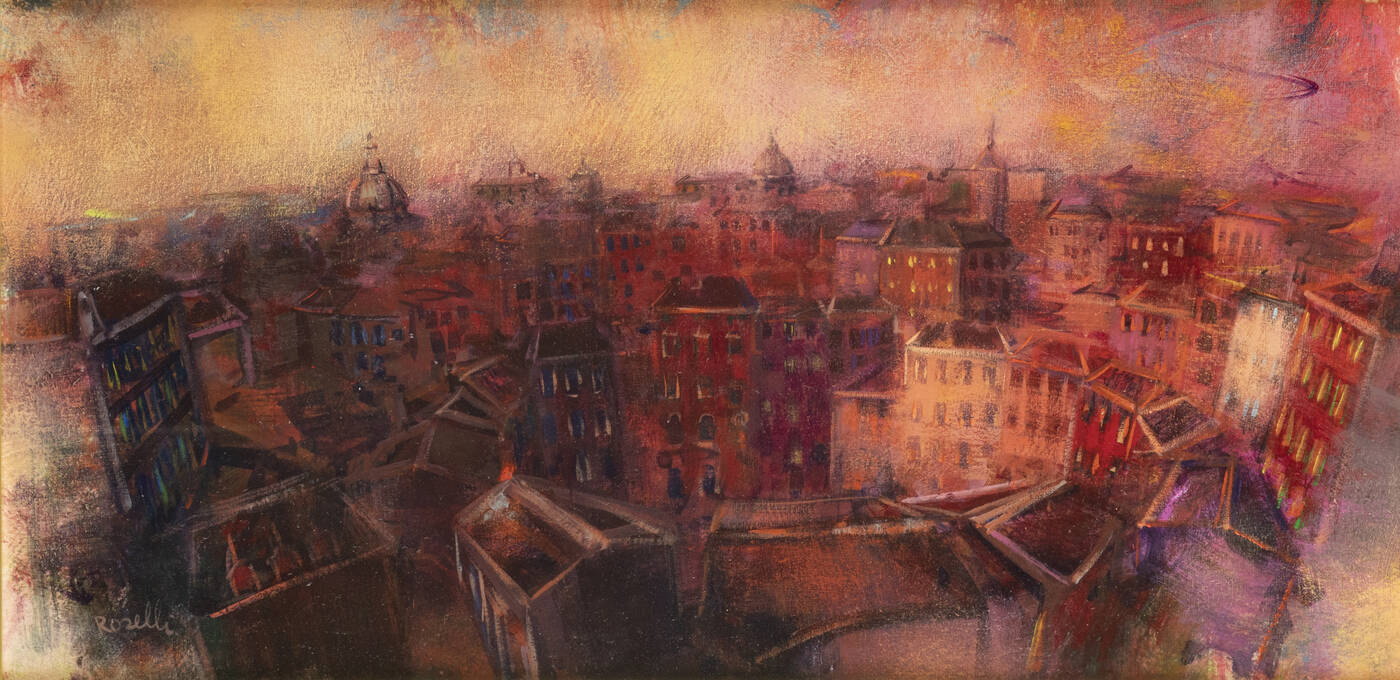 CARLO ROSELLI - 'Tetti di Roma'