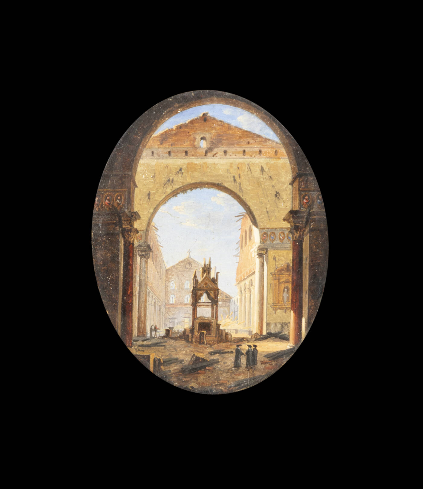 MIGLIARA GIOVANNI (attribuito) - 'Veduta'