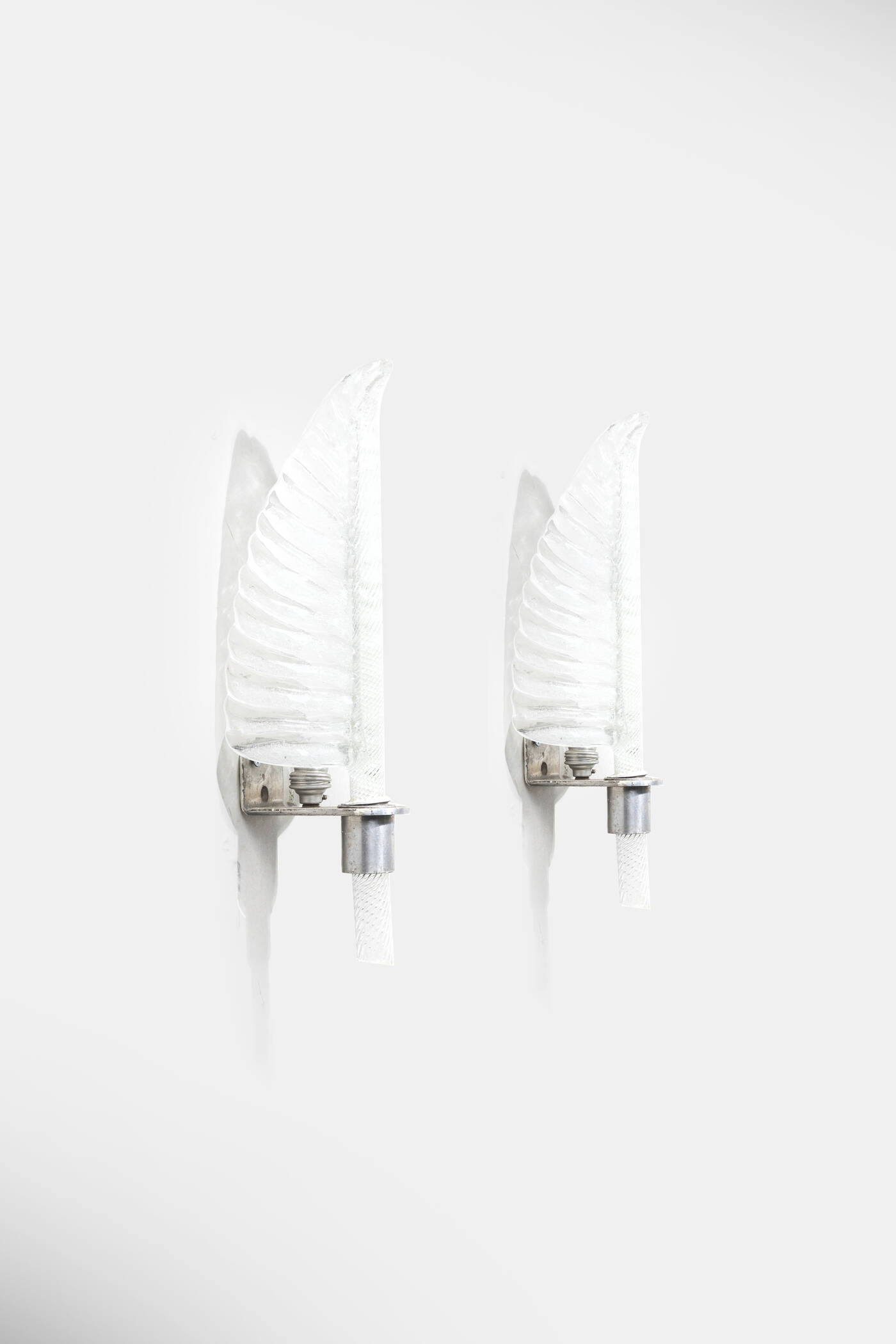 VENINI, attribuito - Coppia di appliques