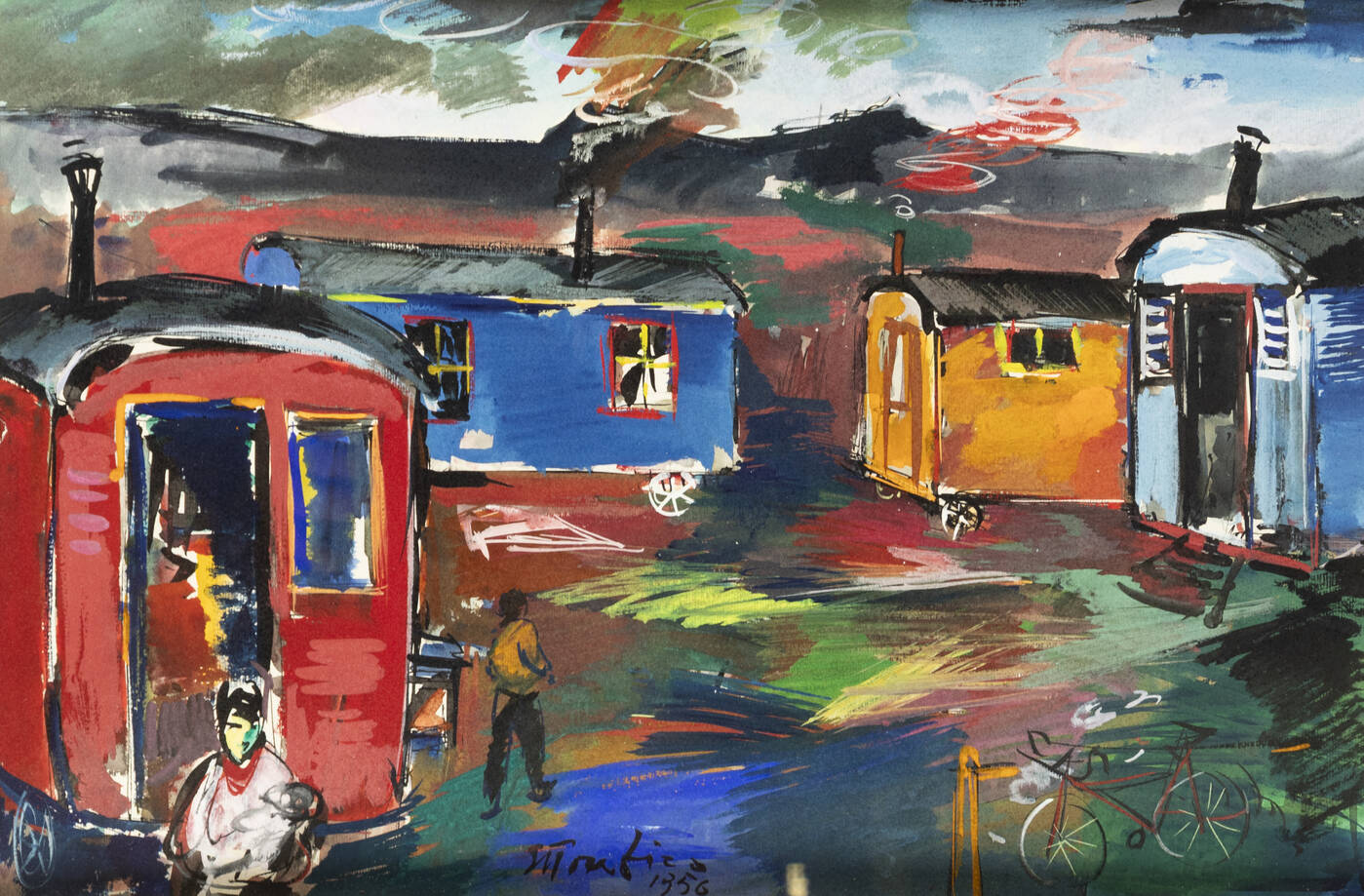 ETTORE FICO - 'Zingari' 1956