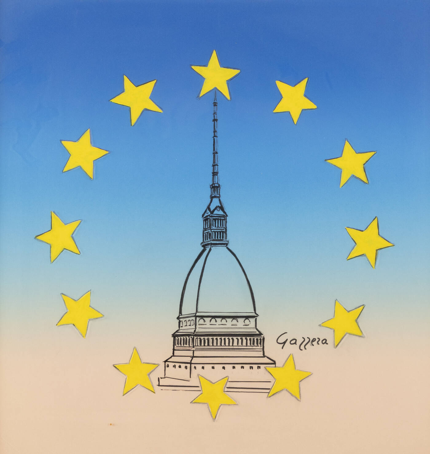 ROMANO GAZZERA - 'I Comuni d'Europa a Torino' n. 2