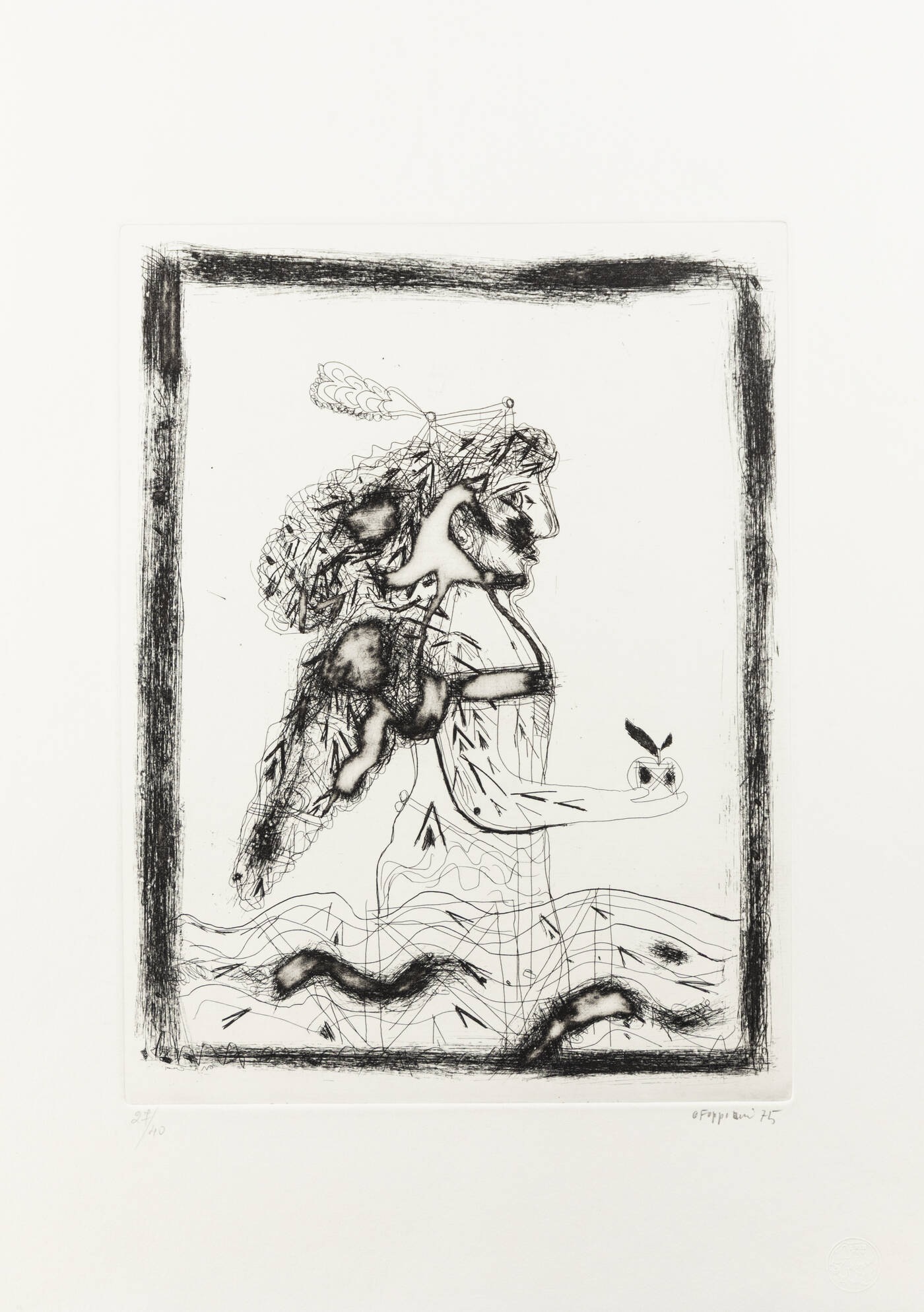 GUSTAVO FOPPIANI - 'Senza titolo', 1975