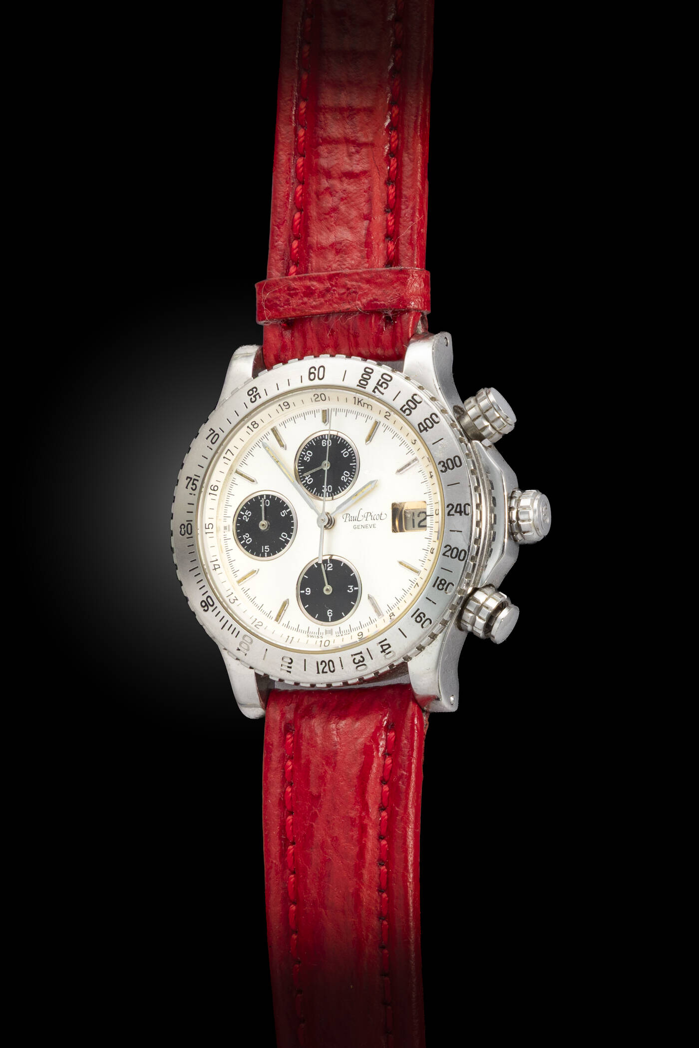 PAUL PICOT - Mod. “Le Chronographe “ ref.61340040003 anni ‘90.