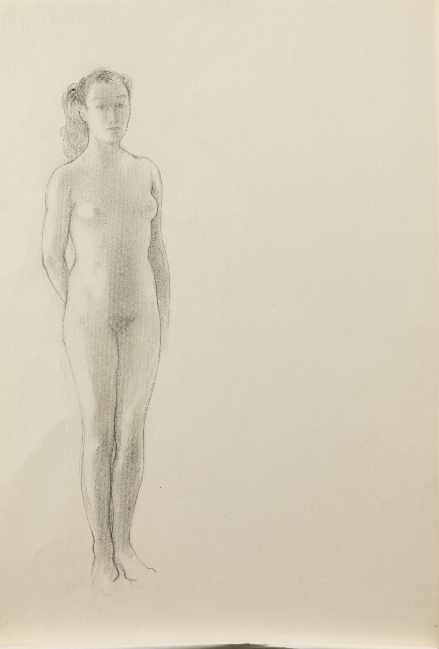 ITALO CREMONA - 'Nudo femminile'