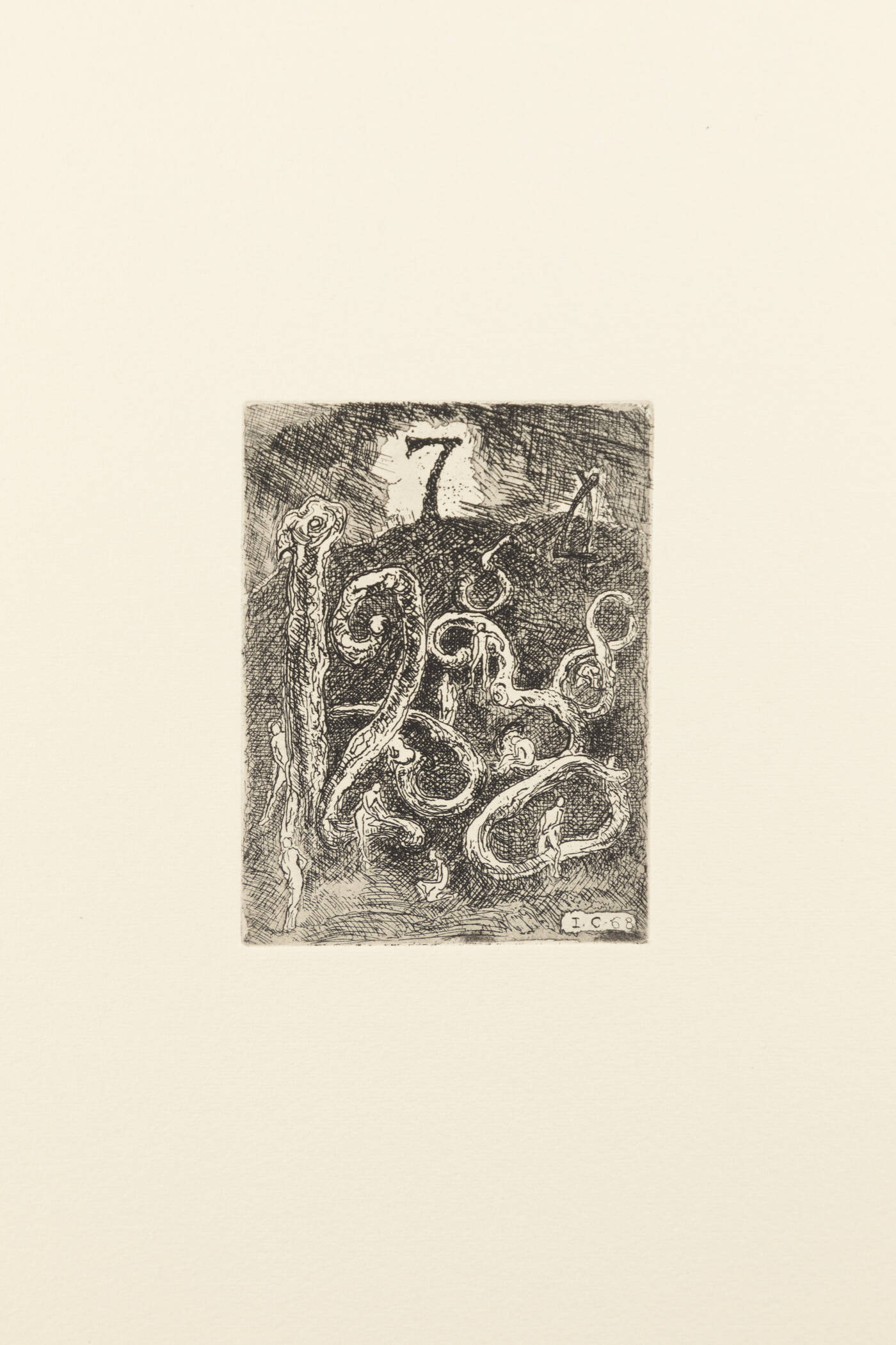 ITALO CREMONA - 'Auguri', 1968