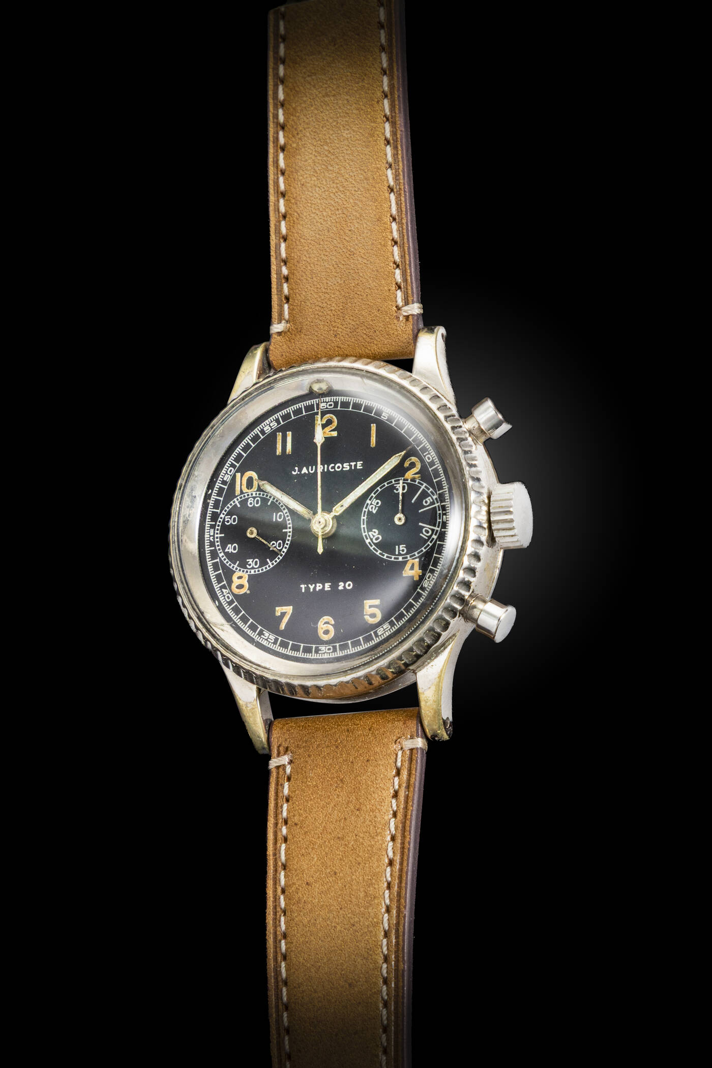 J.AURICOSTE - Mod. “Chronograph” anno 1954 J.AURICOSTE - Mod. “Chronograph” anno 1954